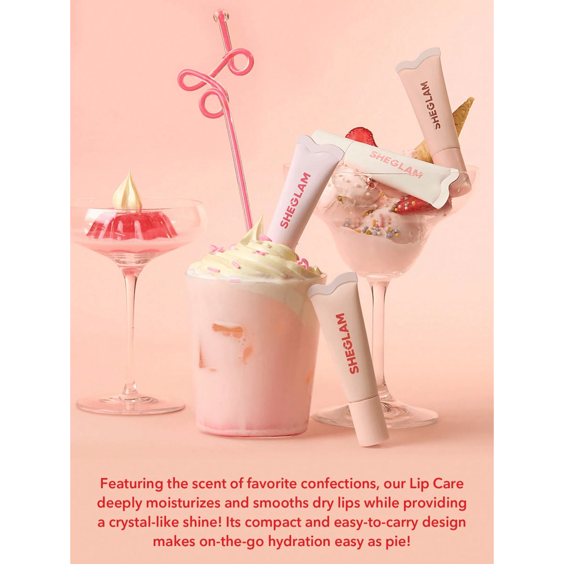 6 SHEGLAM Crystal Glaze Moisturizing Lip Care - Candy Lane, 6 of 7