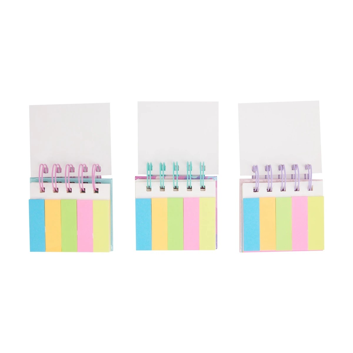 2 Spiral Sticky Note Pad - Assorted, 2 of 10