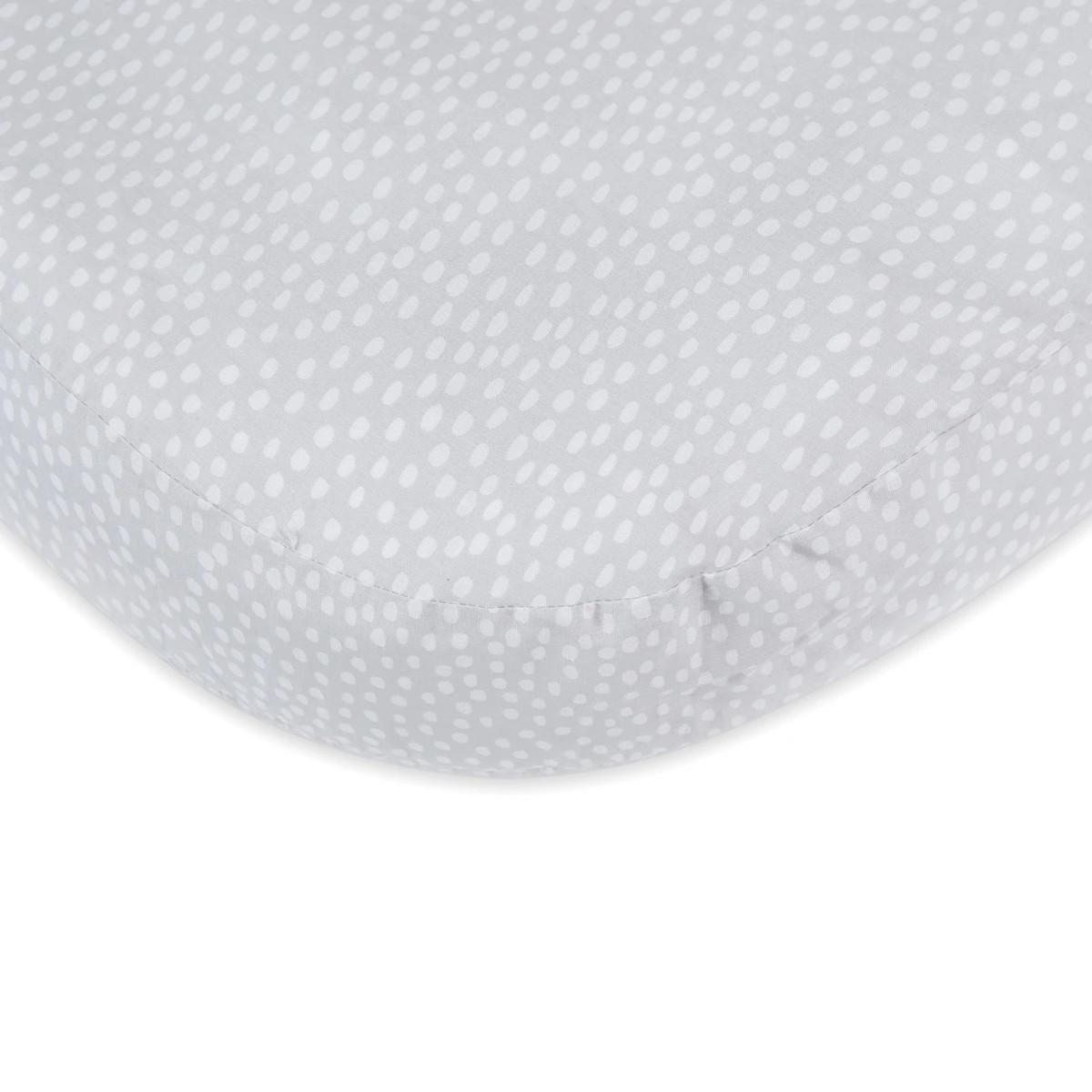 3 2 Pack Cotton Fitted Bassinet Sheets - Speckle, 3 of 4