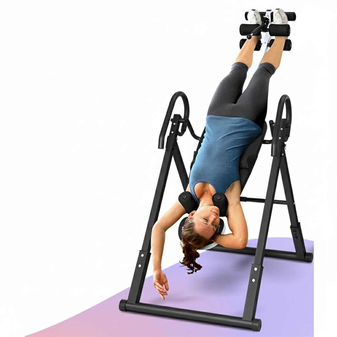 4 Everfit Inversion Table Gravity Exercise Inverter Back Stretcher Home Gym - Multi, 4 of 6