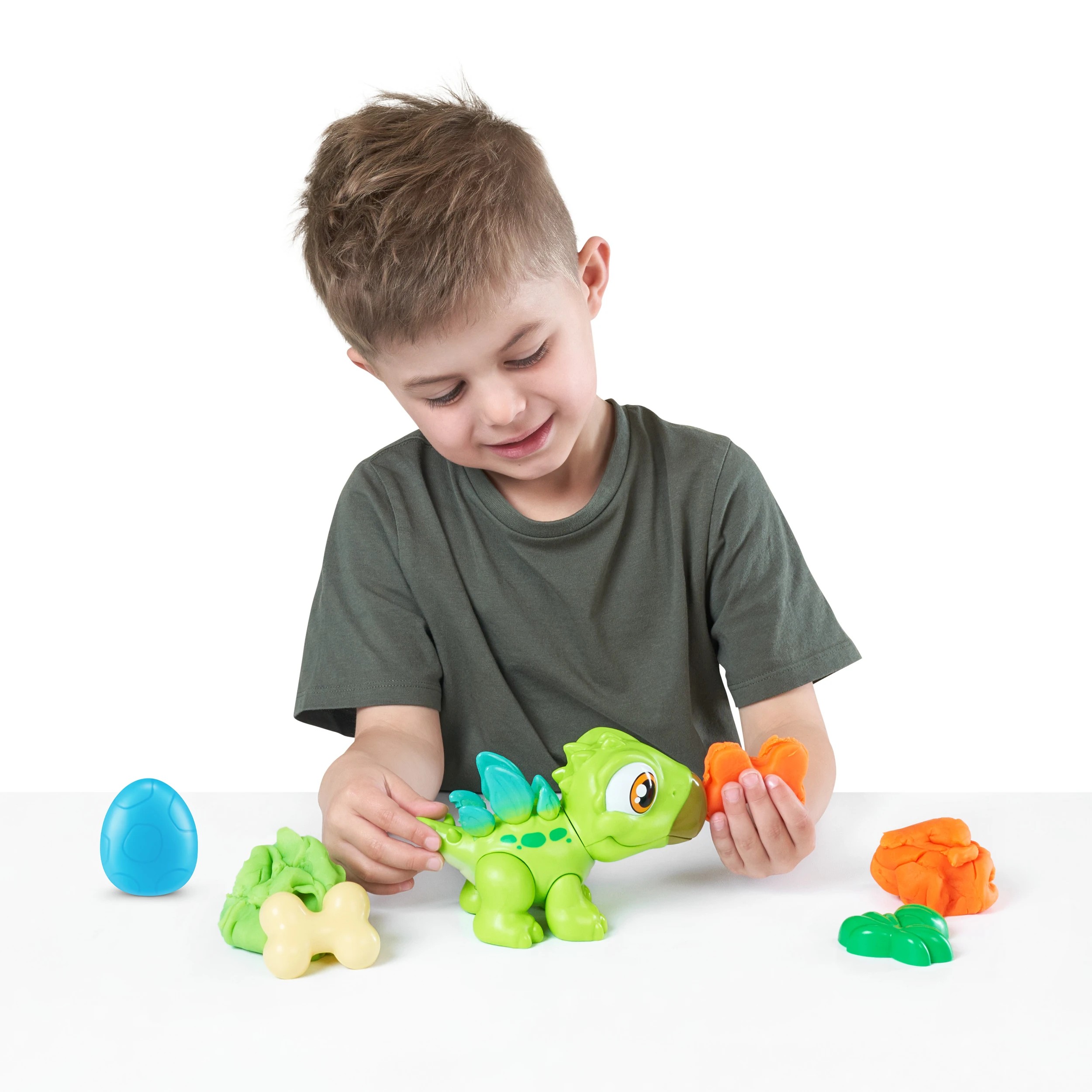 6 Zuru Smashers Junior Dino Dough Small Egg Toy - Assorted, 6 of 8