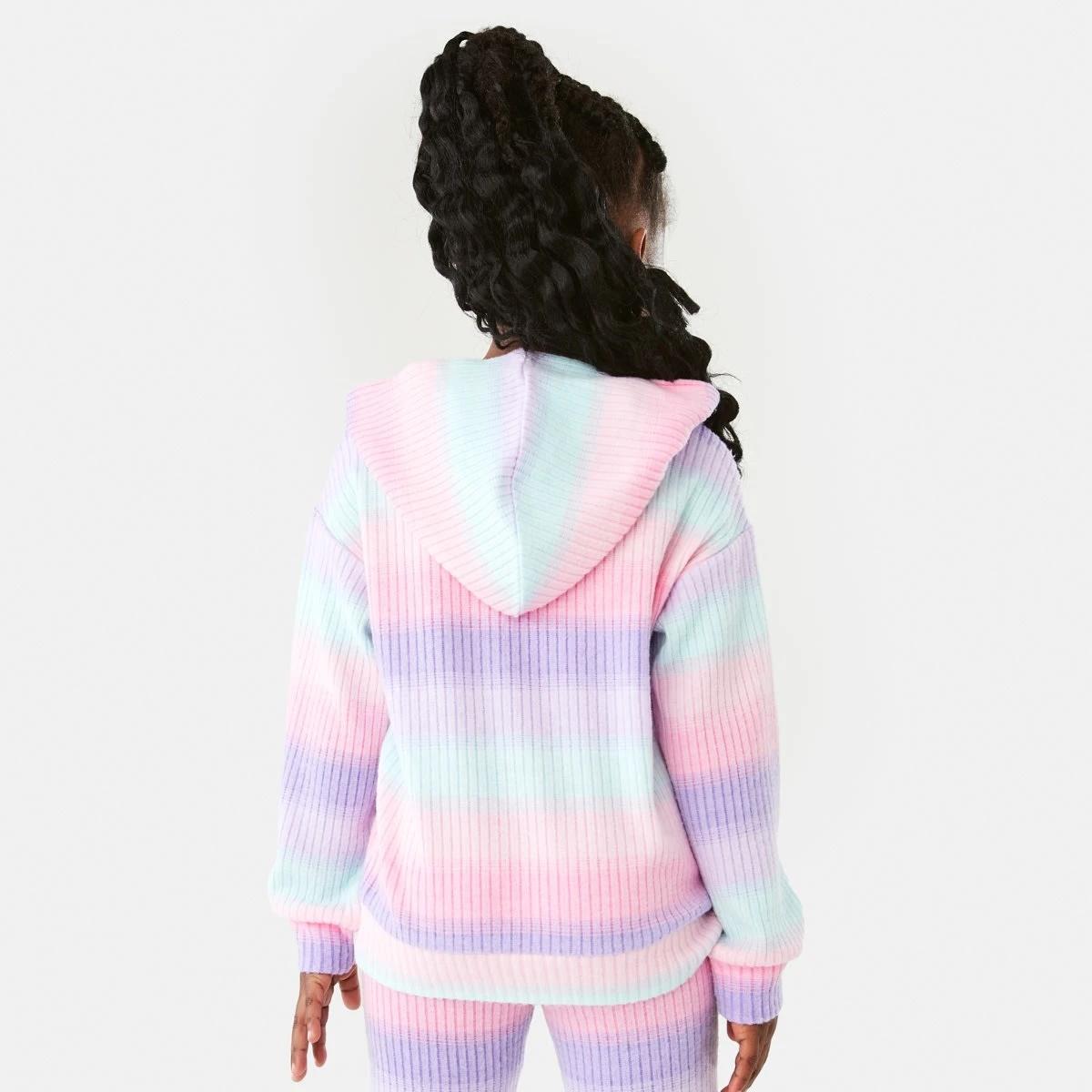 2 Brushed Hooded T-shirt Stripes, 2 of 9