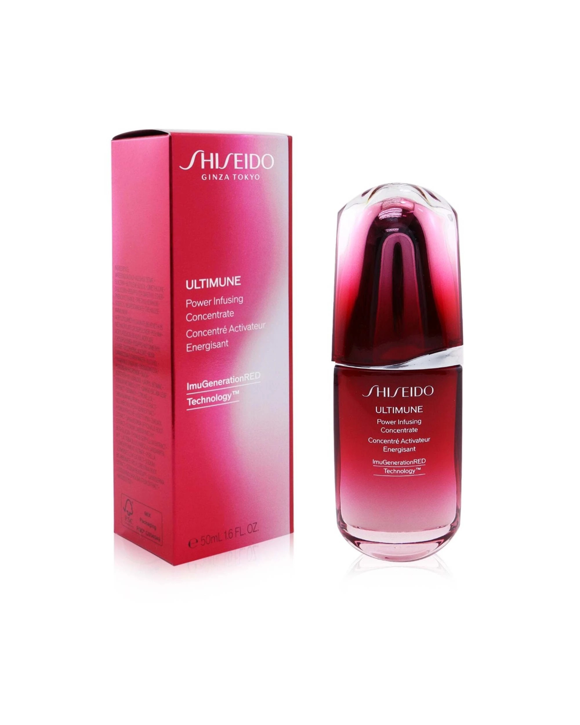 2 Shiseido Ultimune Power Infusing Concentrate (ImuGenerationRED Technology) 100ml/3.3oz, 2 of 5