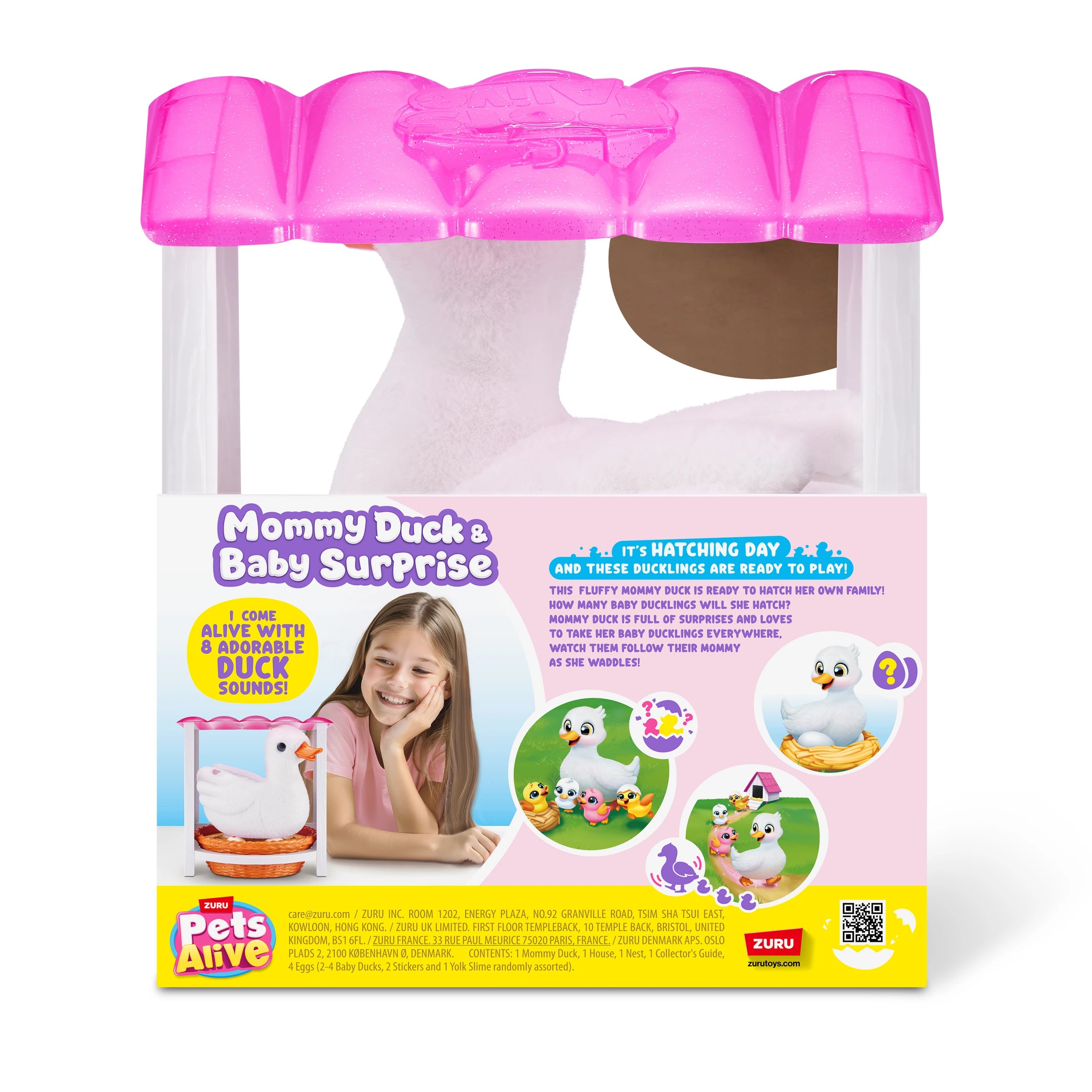 10 Pets Alive Mommy Duck & Baby Surprise by ZURU - Assorted, 10 of 10