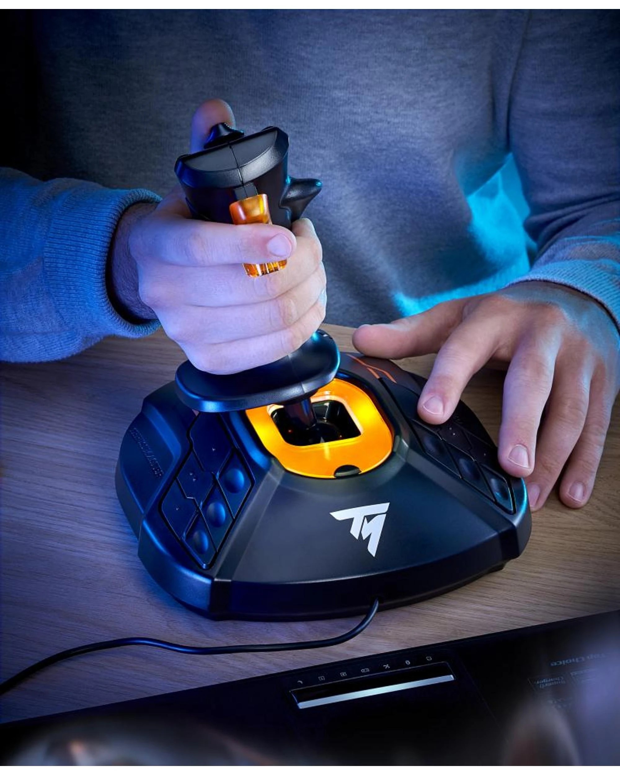 6 Thrustmaster T.16000M FCS Joystick for PC - Multi, 6 of 8