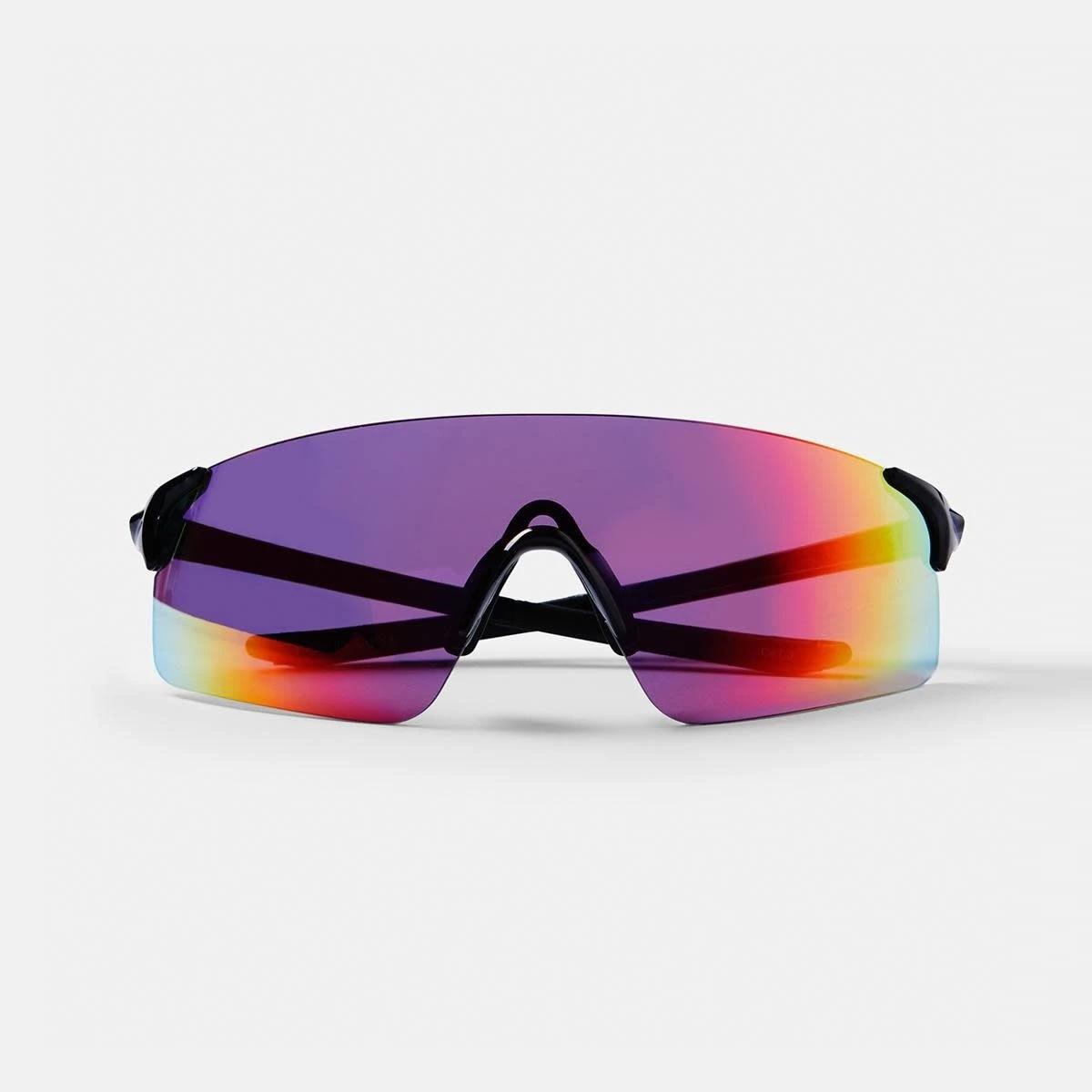 2 Sports Full Shield Sunglasses MIRROR BLACK, 2 of 6