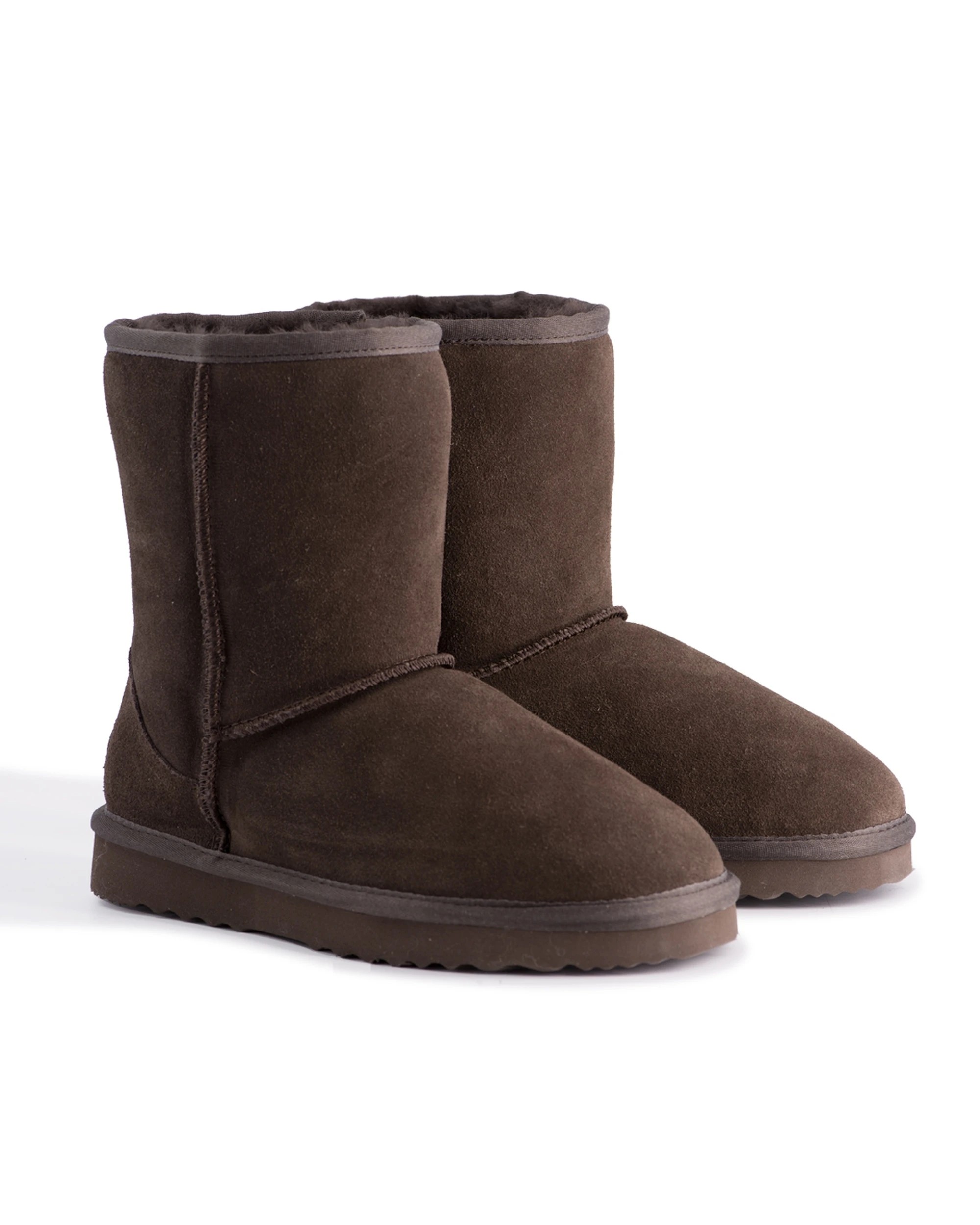 6 Aus Wooli Ugg Mid Calf Zip Up Sheepskin Boot, 6 of 6