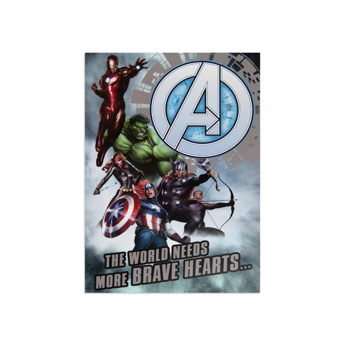 2 Hallmark Marvel Avengers Interactive Birthday Card - Brave Hearts, 2 of 4