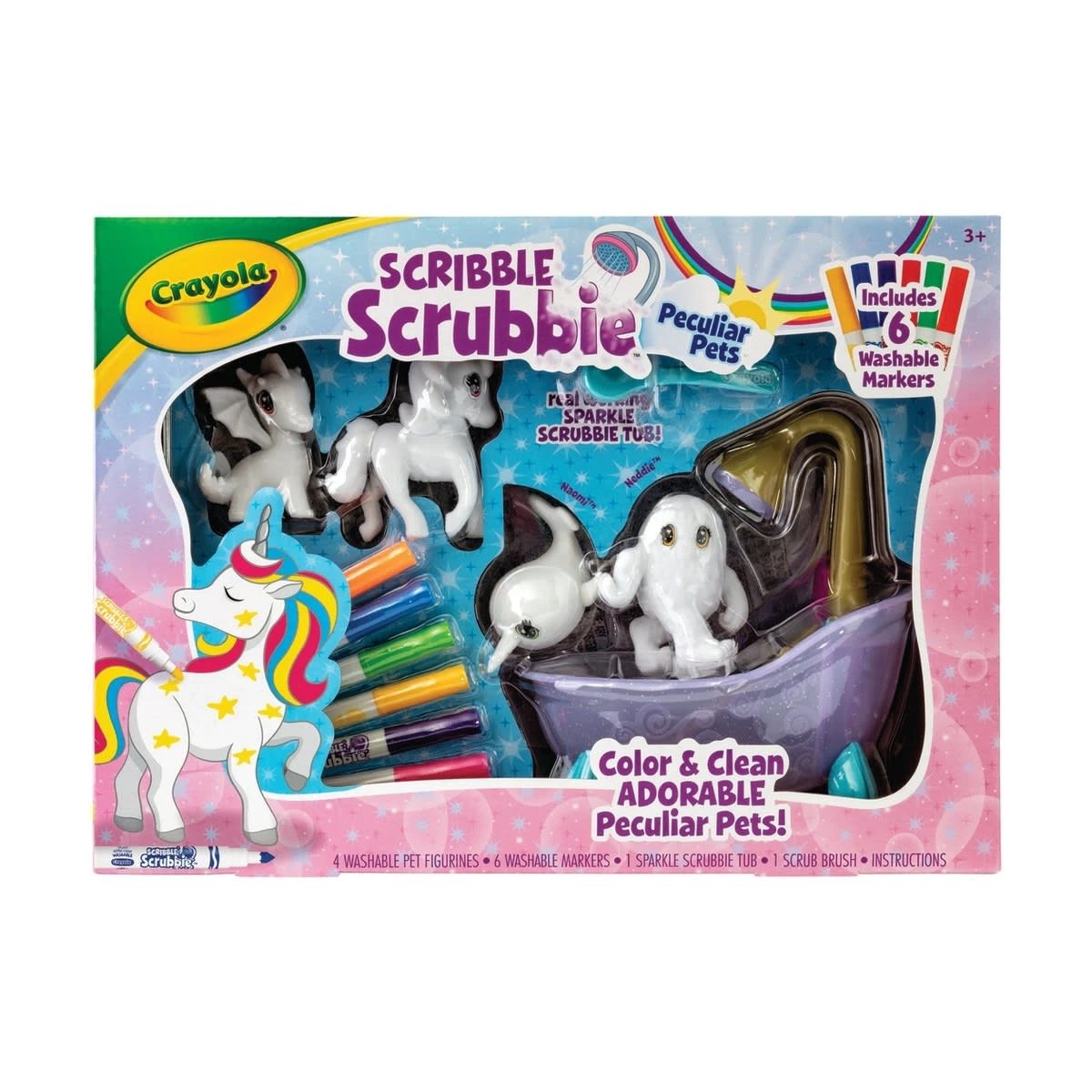 2 Crayola Scribble Scrubbie Peculiar Pets Sanctuary Kit, 2 of 5