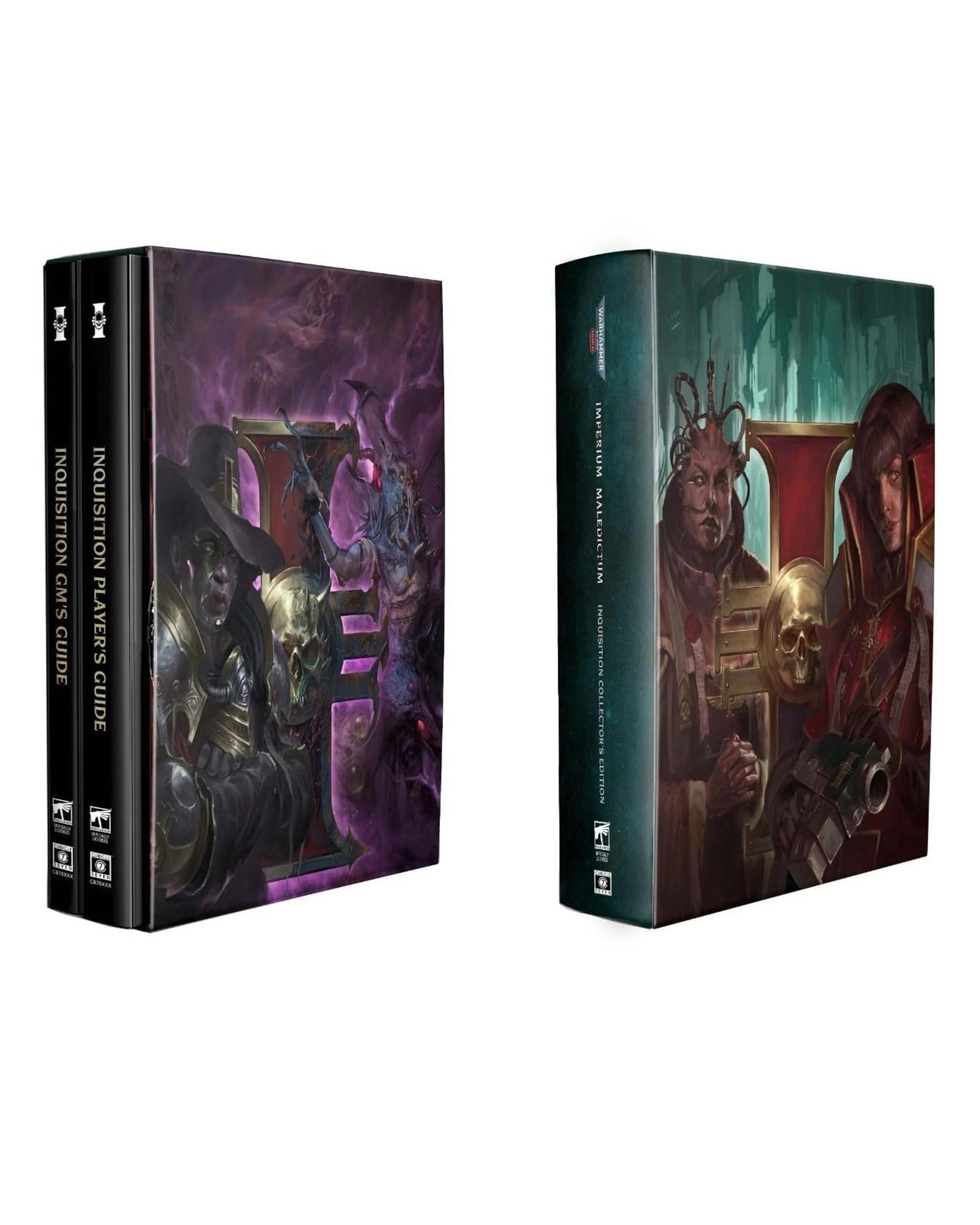 1 Warhammer 40,000 Roleplay - Imperium Maledictum Inquisition Guides Collectors Edition, 1 of 5