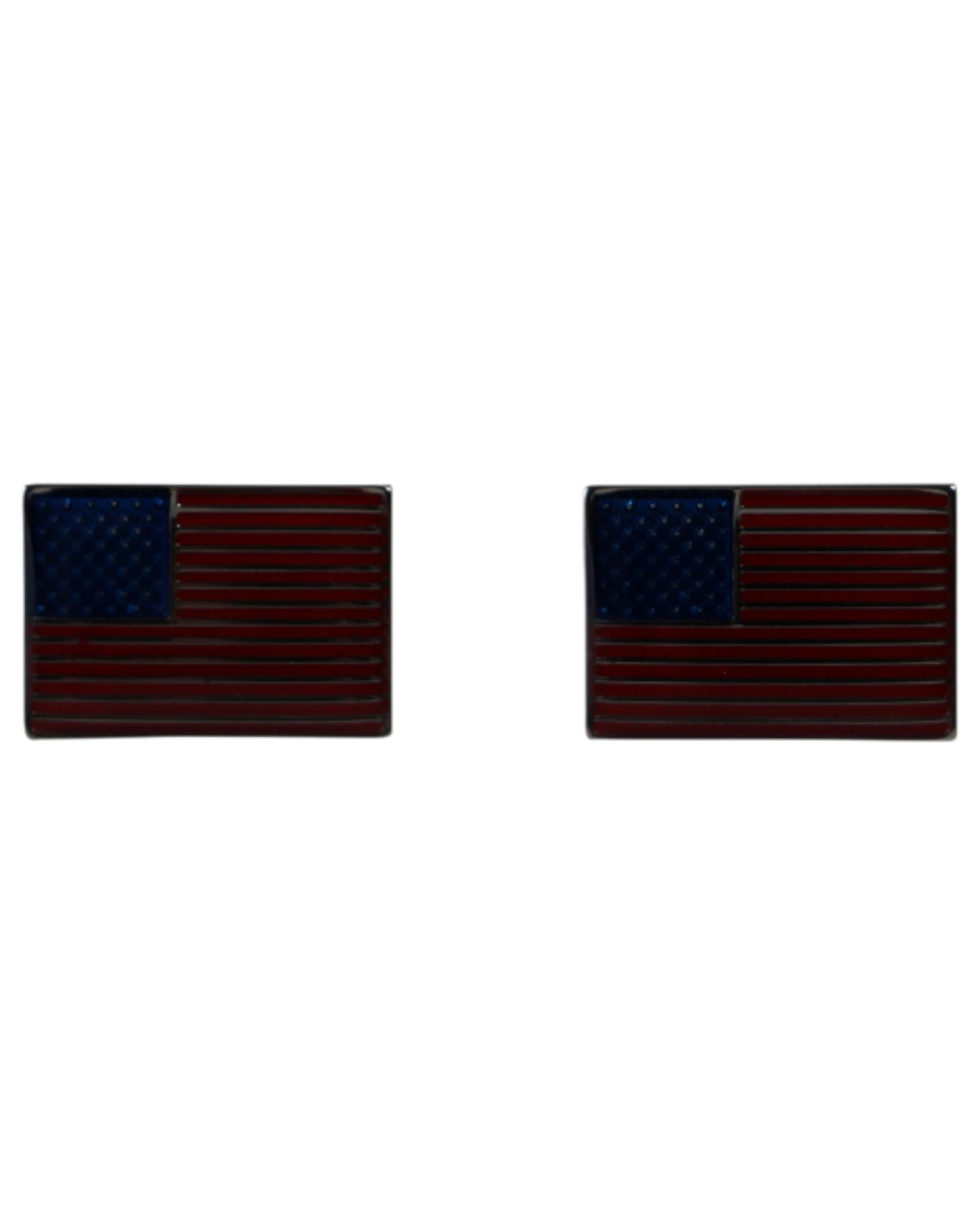 2 Zasel Mens United States Of America Flag Usa Cufflinks - Multi, 2 of 4
