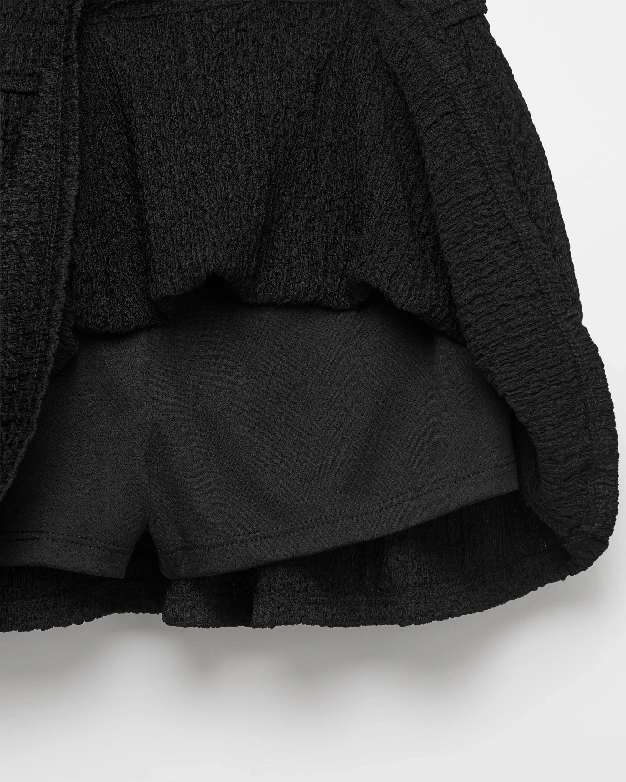 6 Target Textured Knit Skort BLACK BEAUTY, 6 of 6
