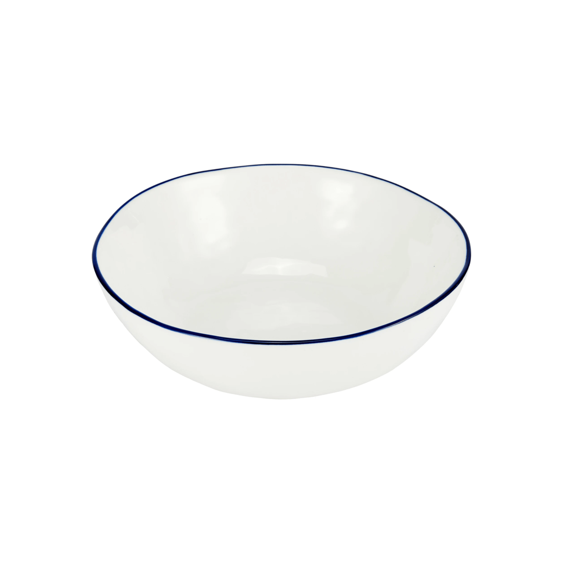 1 White Bistro Large Bowl, 1 of 3