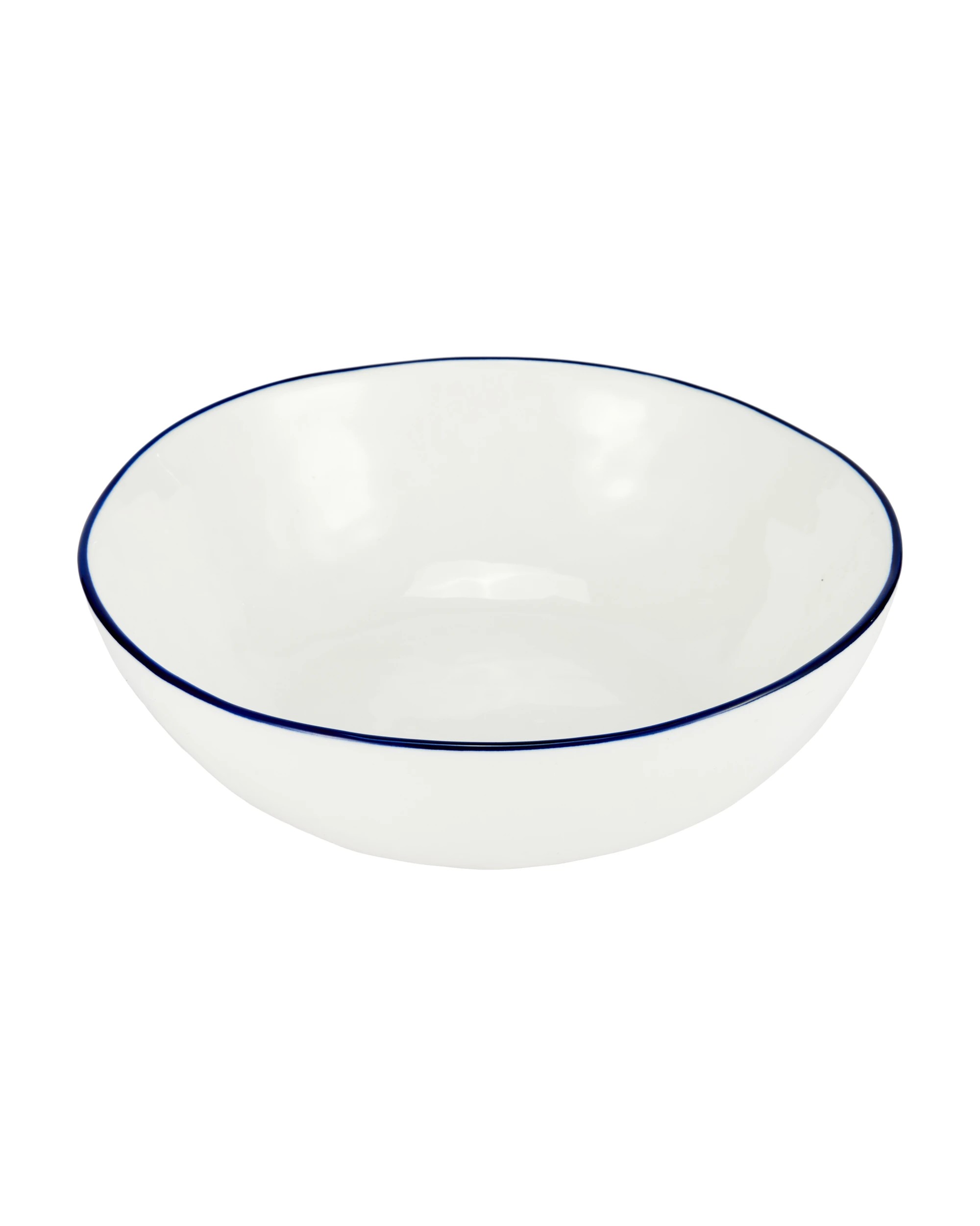 1 White Bistro Large Bowl, 1 of 3