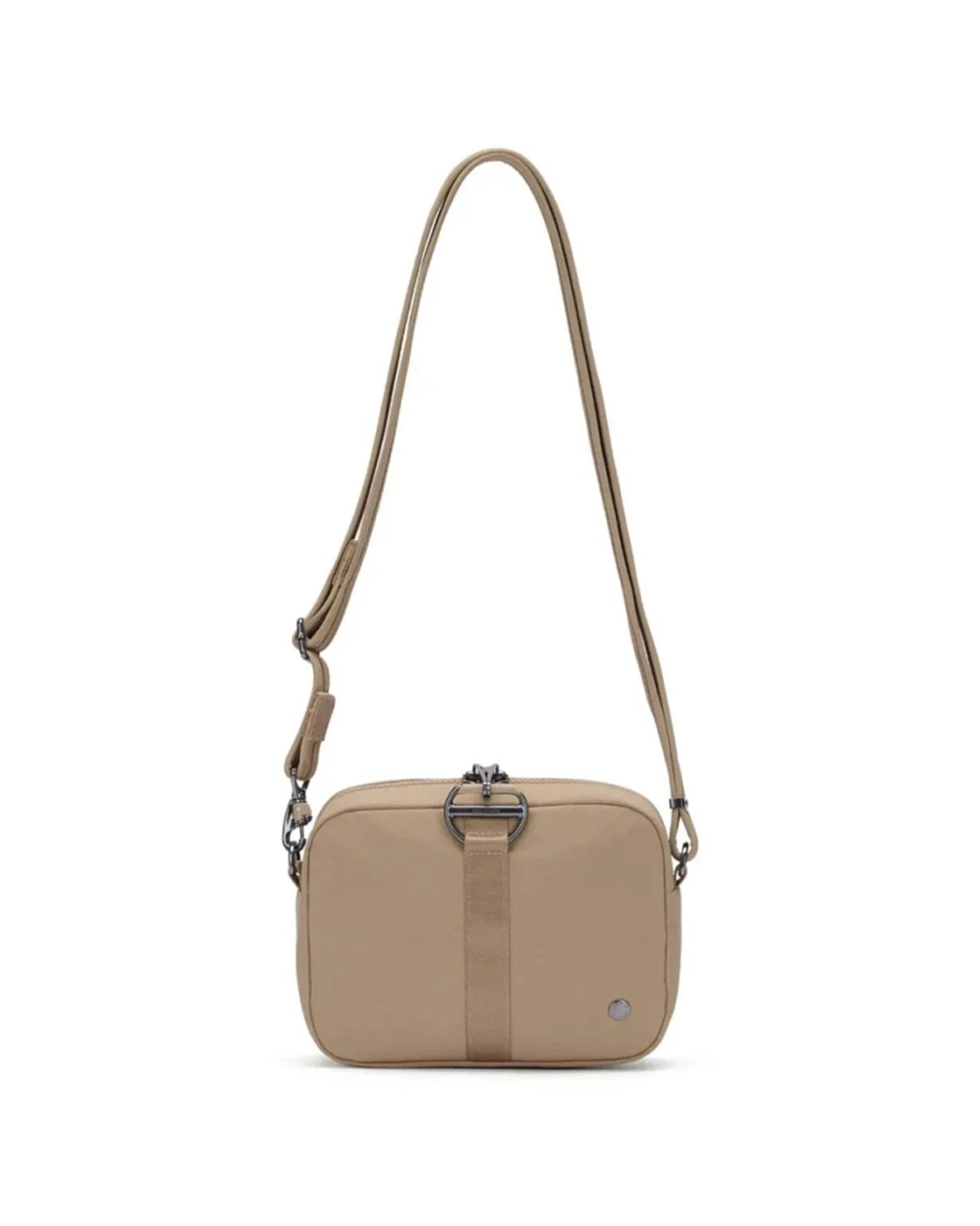 3 Pacsafe Citysafe CX Anti-Theft RFID Blocking Square Crossbody Bag Taupe - Blue, 3 of 5