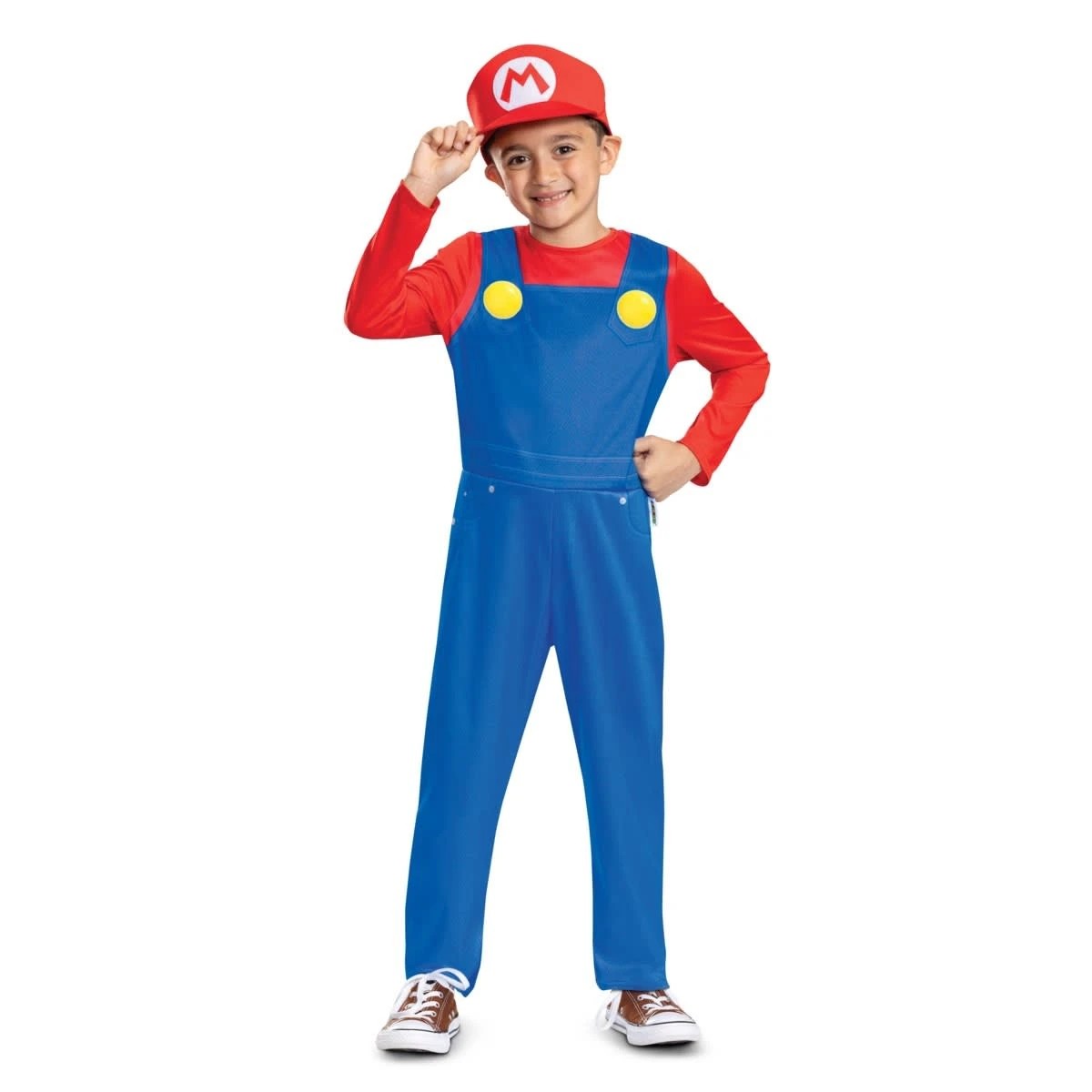 2 2 Piece Super Mario Child Costume - Ages 4+, 2 of 3