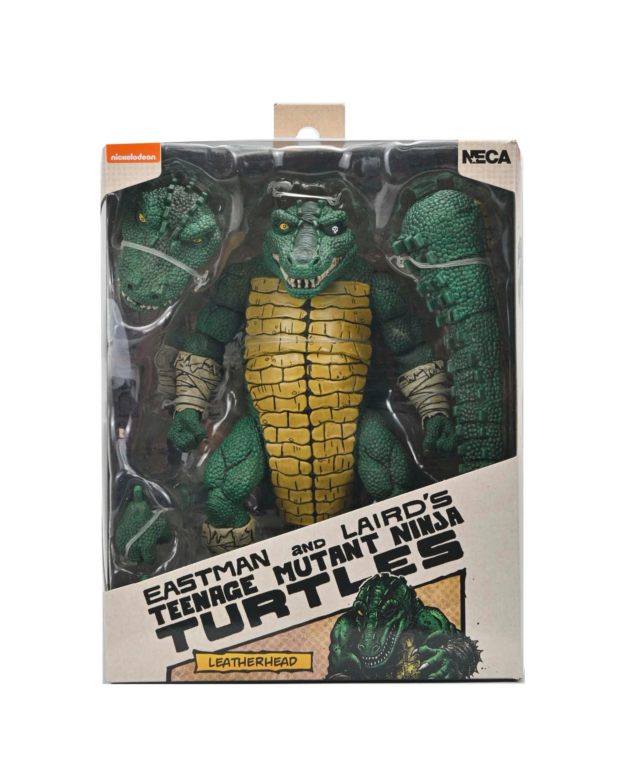 1 NECA Teenage Mutant Ninja Turtles Mirage Comics Leatherhead 7 inch Scale Action Figure, 1 of 4