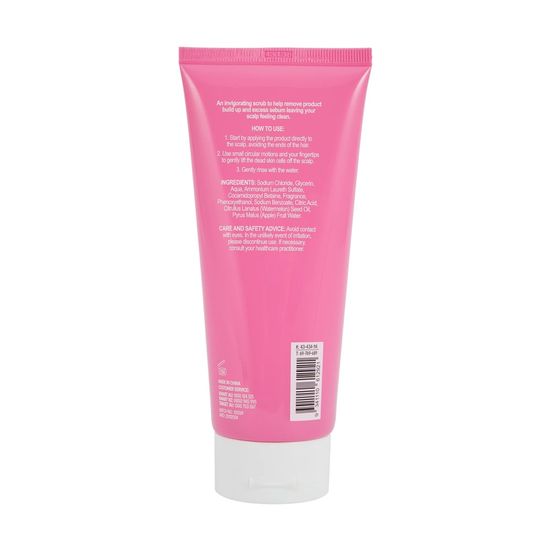 3 OXX Haircare Melon Crush Scalp Scrub 150g - Watermelon and Apple Scented, 3 of 4