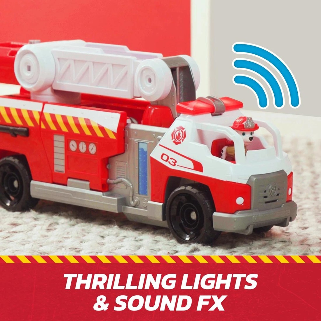 3 PAW Patrol Fire Rescue Rapid Reload Fire Truck, 3 of 9