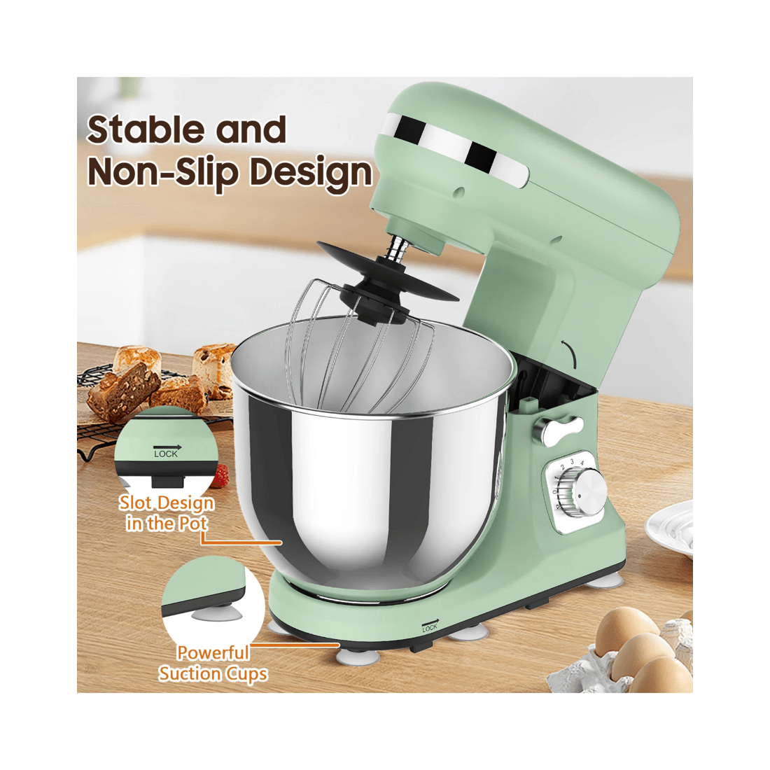 4 Advwin Green Stand Mixer, 4 of 7