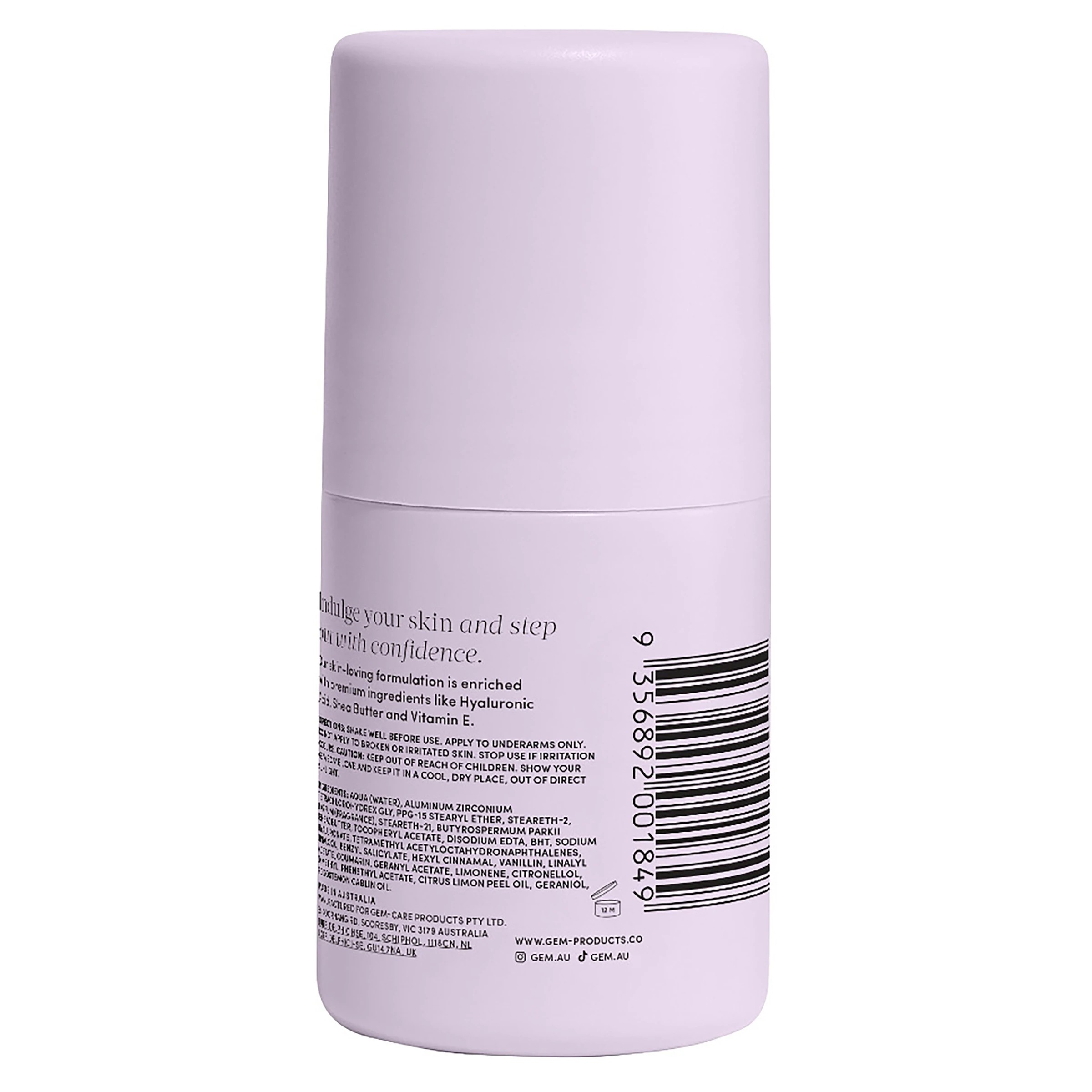 2 Gem Skin Loving Roll On Deodorant 50ml - Vanilla & Macadamia, 2 of 5