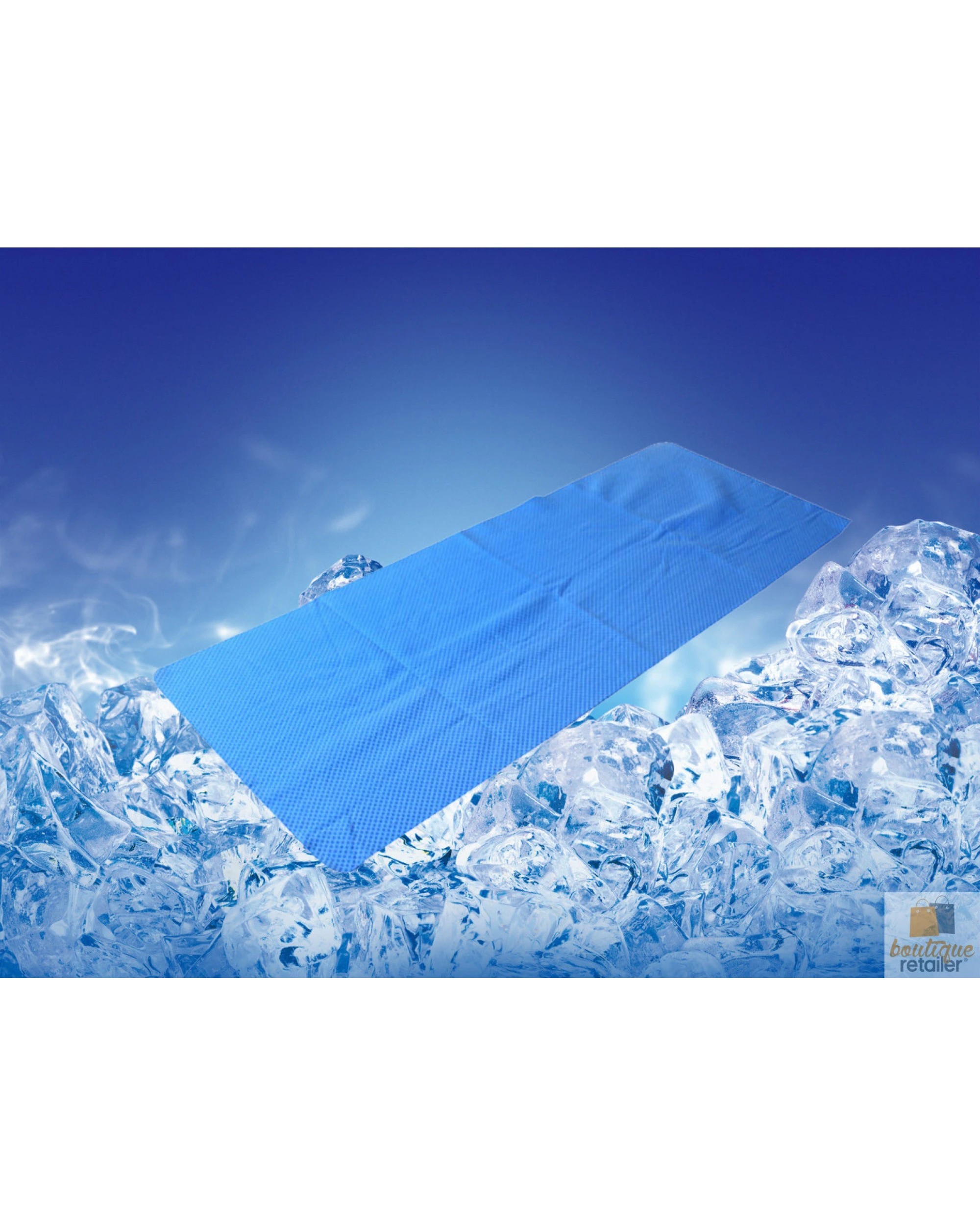 3 BR Sports INSTANT COOLING TOWEL UPF 50+ Ice Cold Sport Sweat Absorbing Chemical Free 66x43, 3 of 4