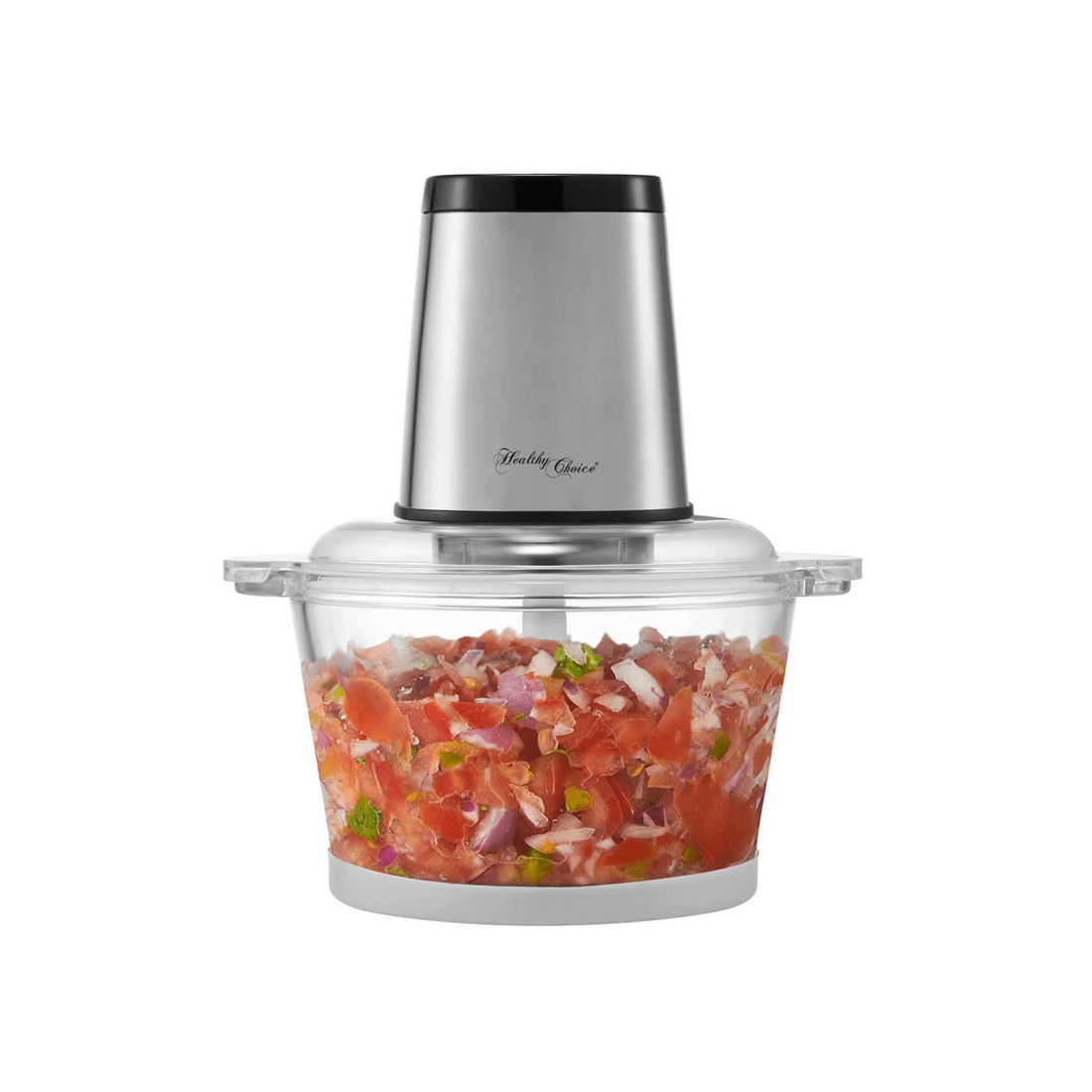 1 Healthy Choice Large Powerful Food Chopper/ Stainless Steel/ 2kg Capacity/ 300W, 1 of 5