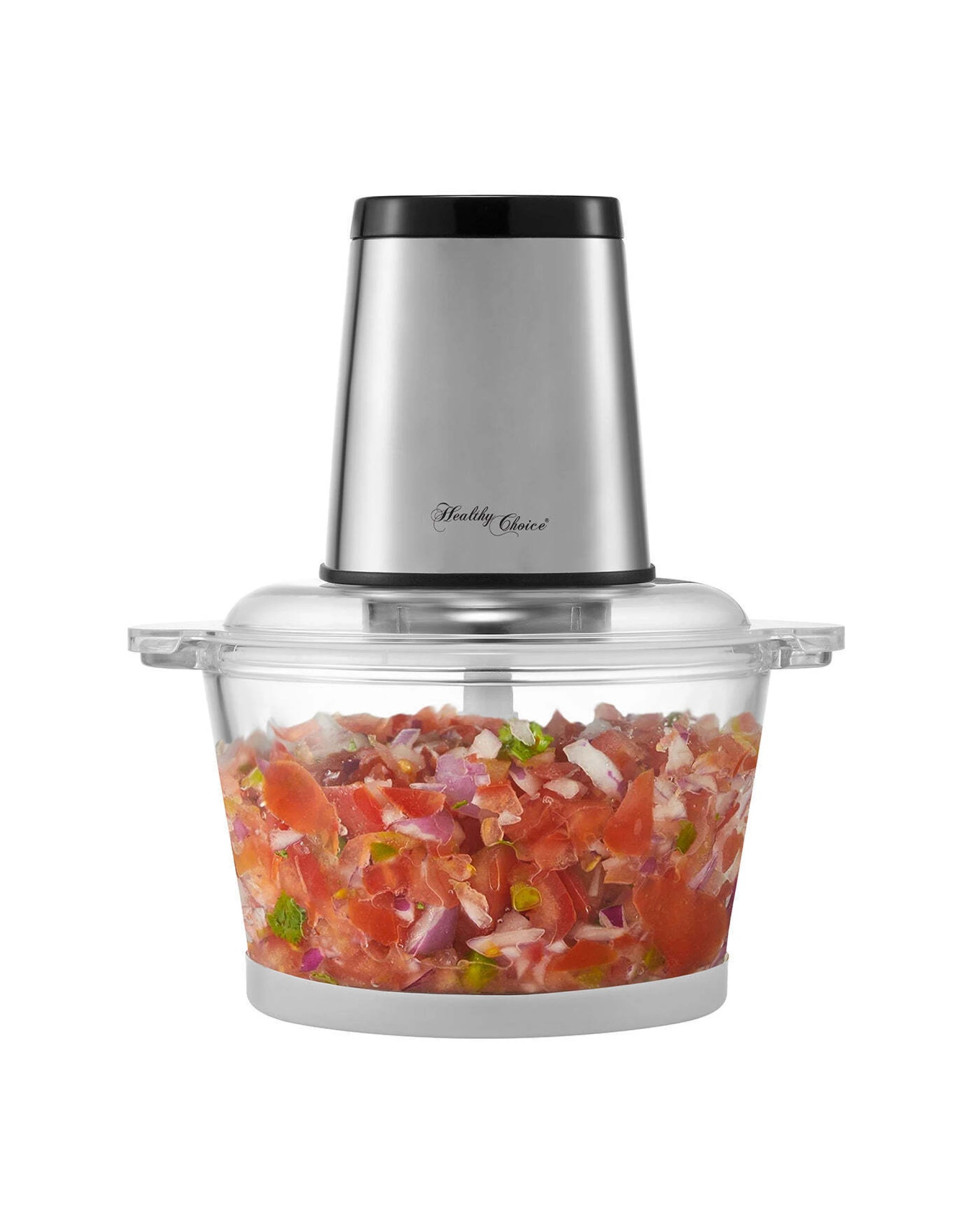 1 Healthy Choice Large Powerful Food Chopper/ Stainless Steel/ 2kg Capacity/ 300W, 1 of 5