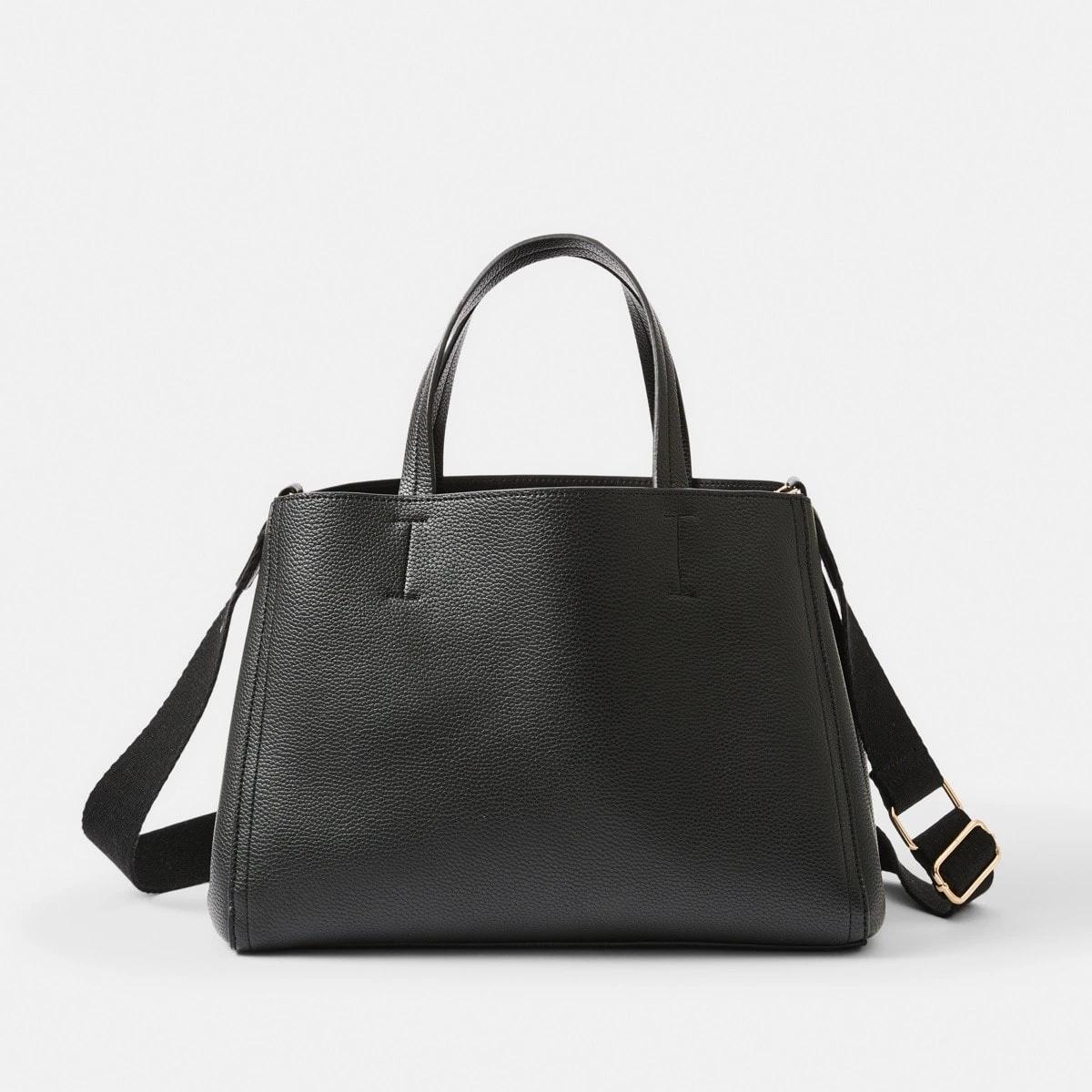 1 Tote Bag BLACK, 1 of 7