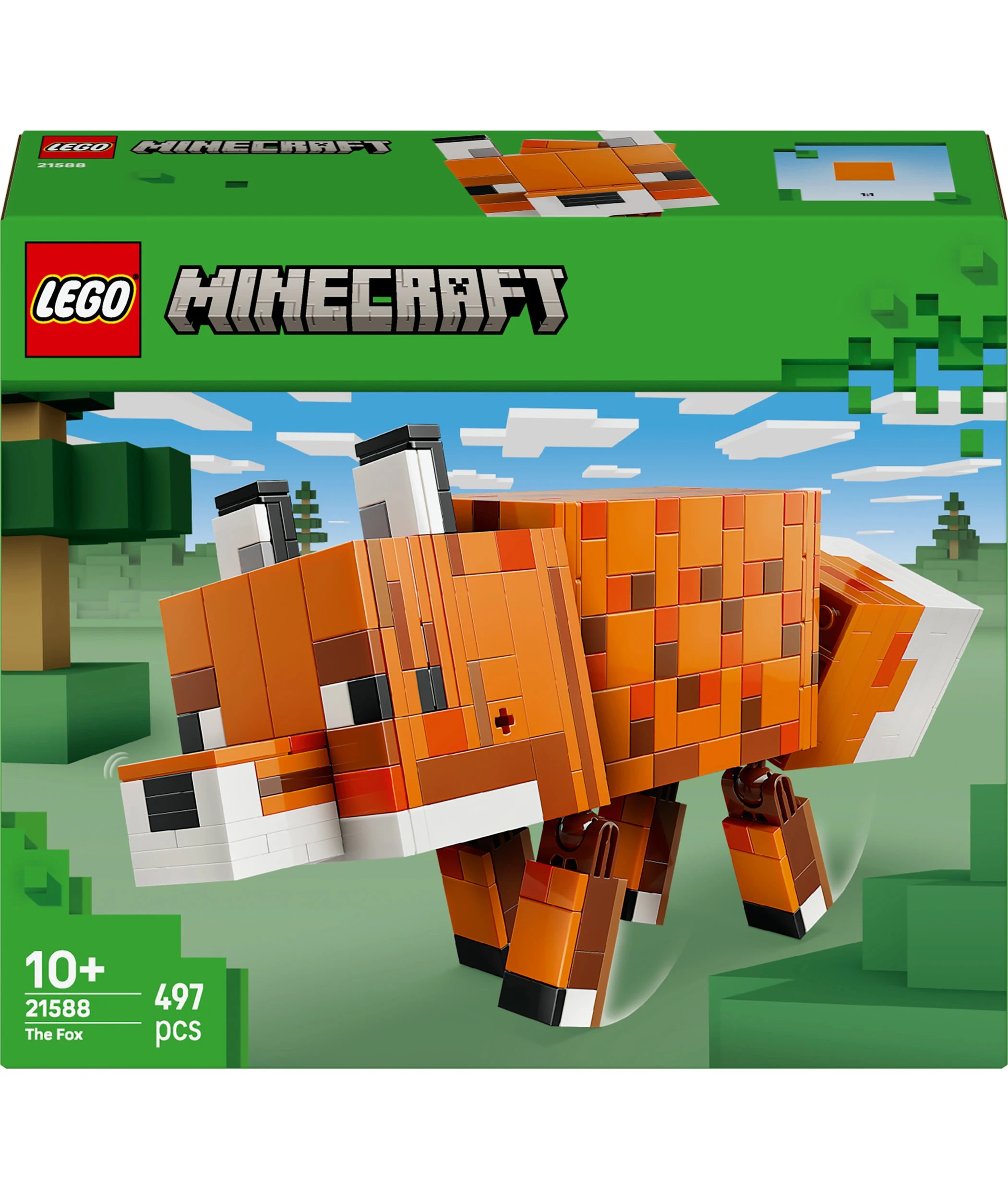1 LEGO Minecraft The Fox 21588, 1 of 10
