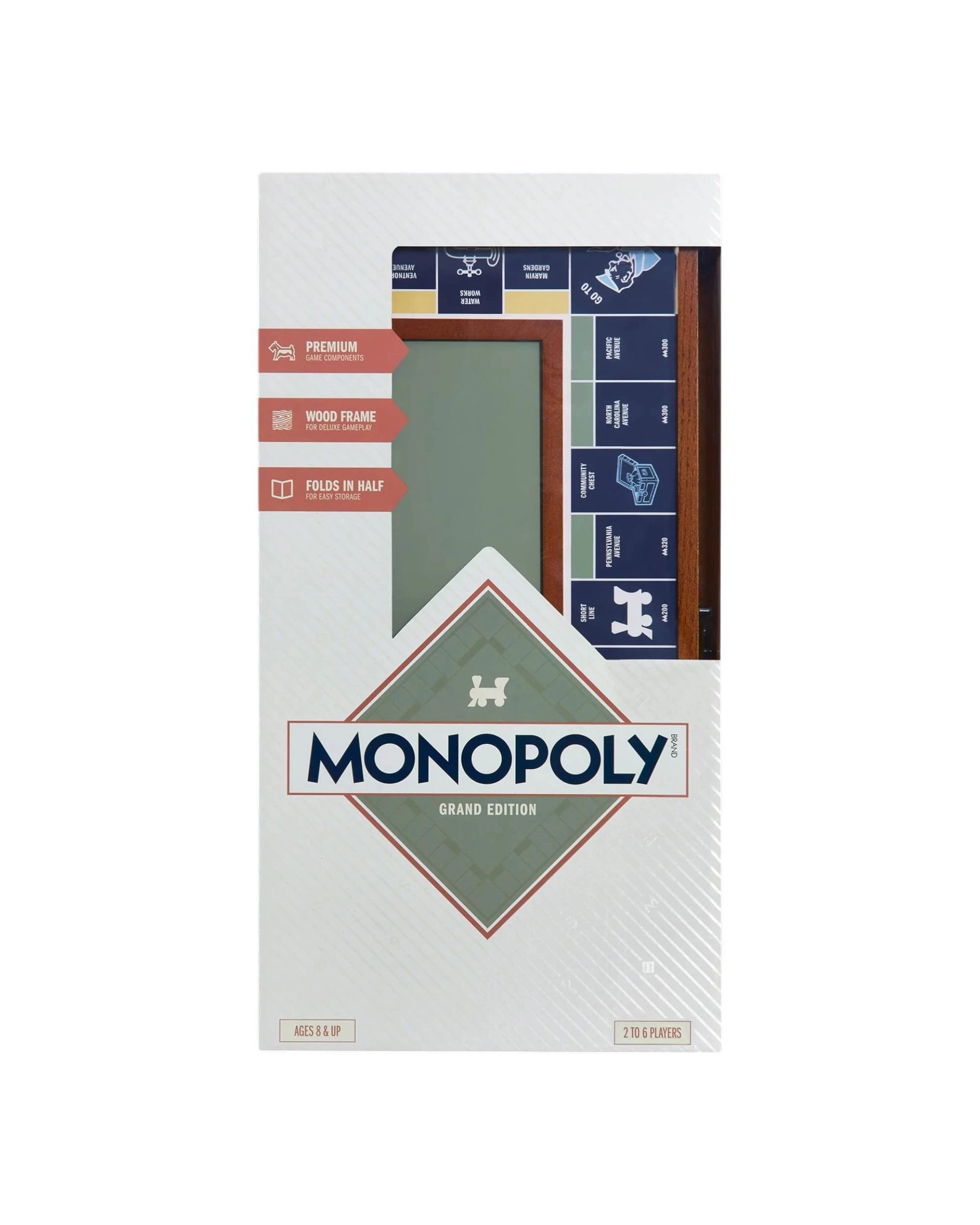 1 Monopoly Grand Folding Edition Board Game, 1 of 8