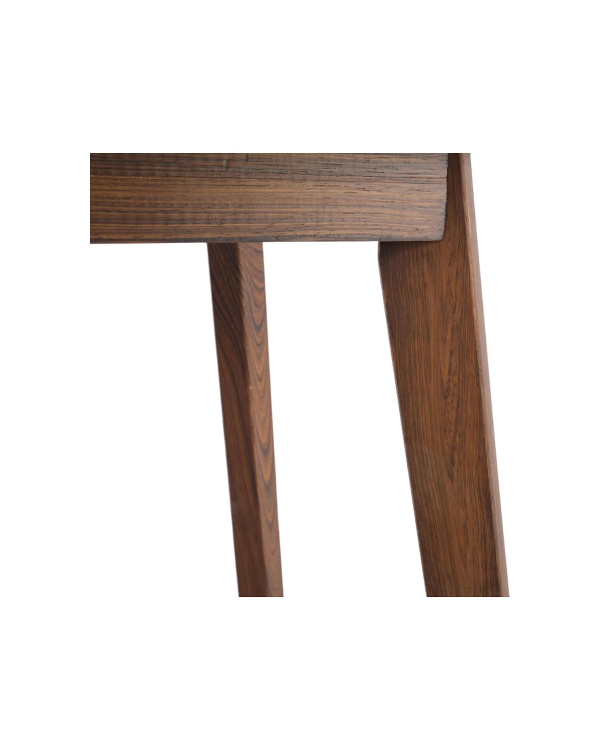 7 Codu Nero Walnut Side Table Timber Base Marble Top 60x50x50cm Oak - Natural, 7 of 9