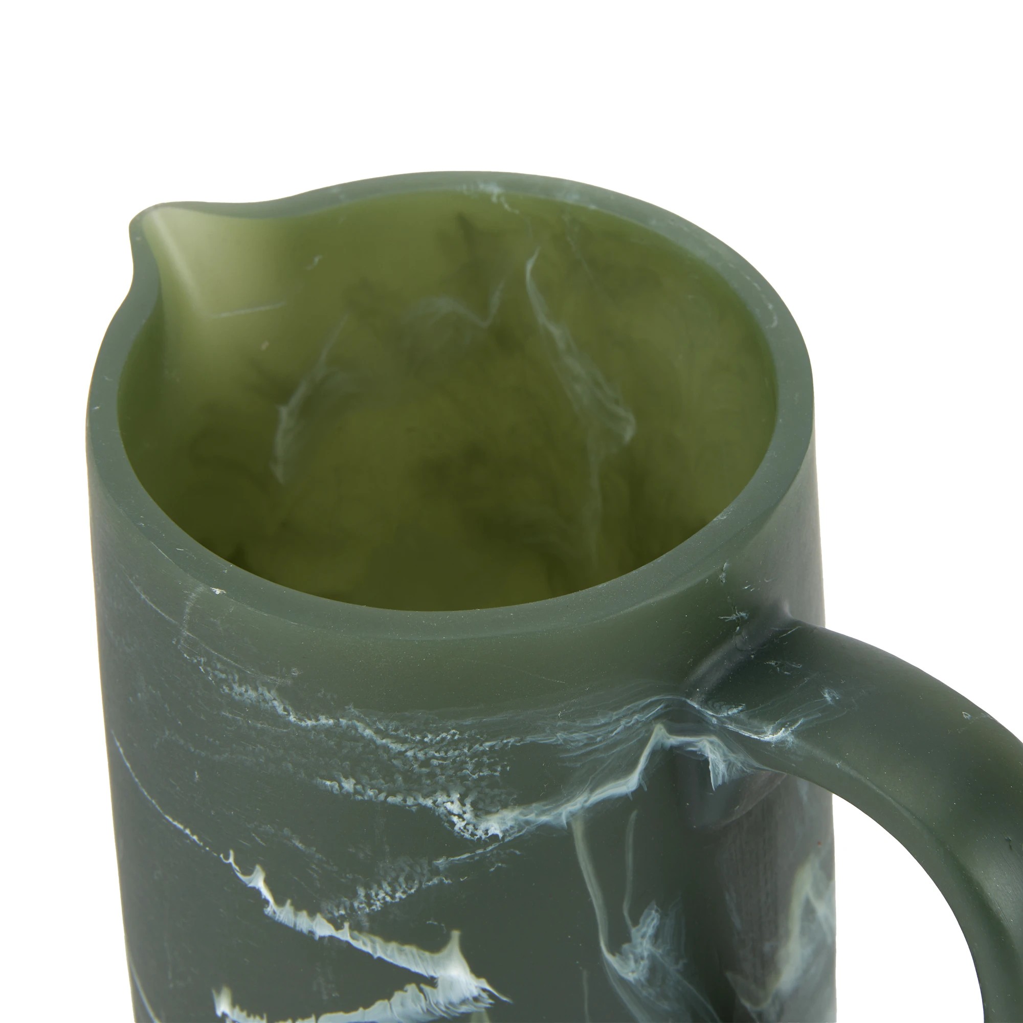 3 Green Resin Jug, 3 of 7