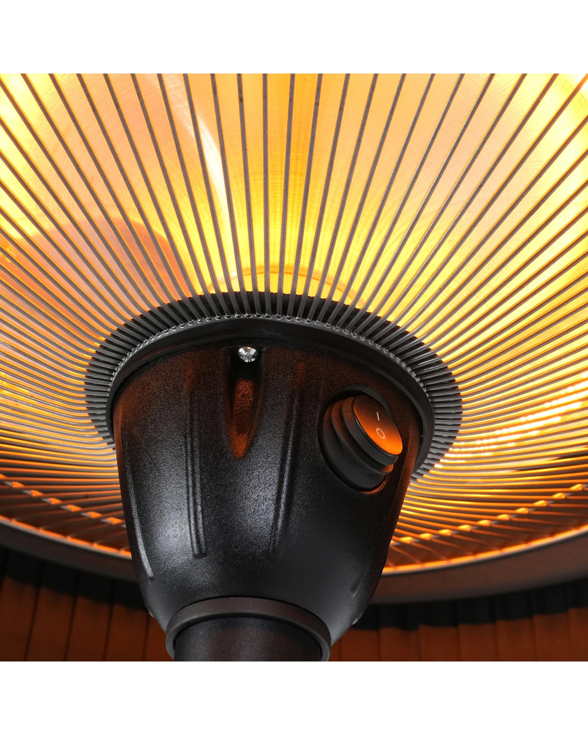 2 ADVWIN Electric Outdoor Heater Infrared Heating 1500W IP55 Waterproof, 2 of 7