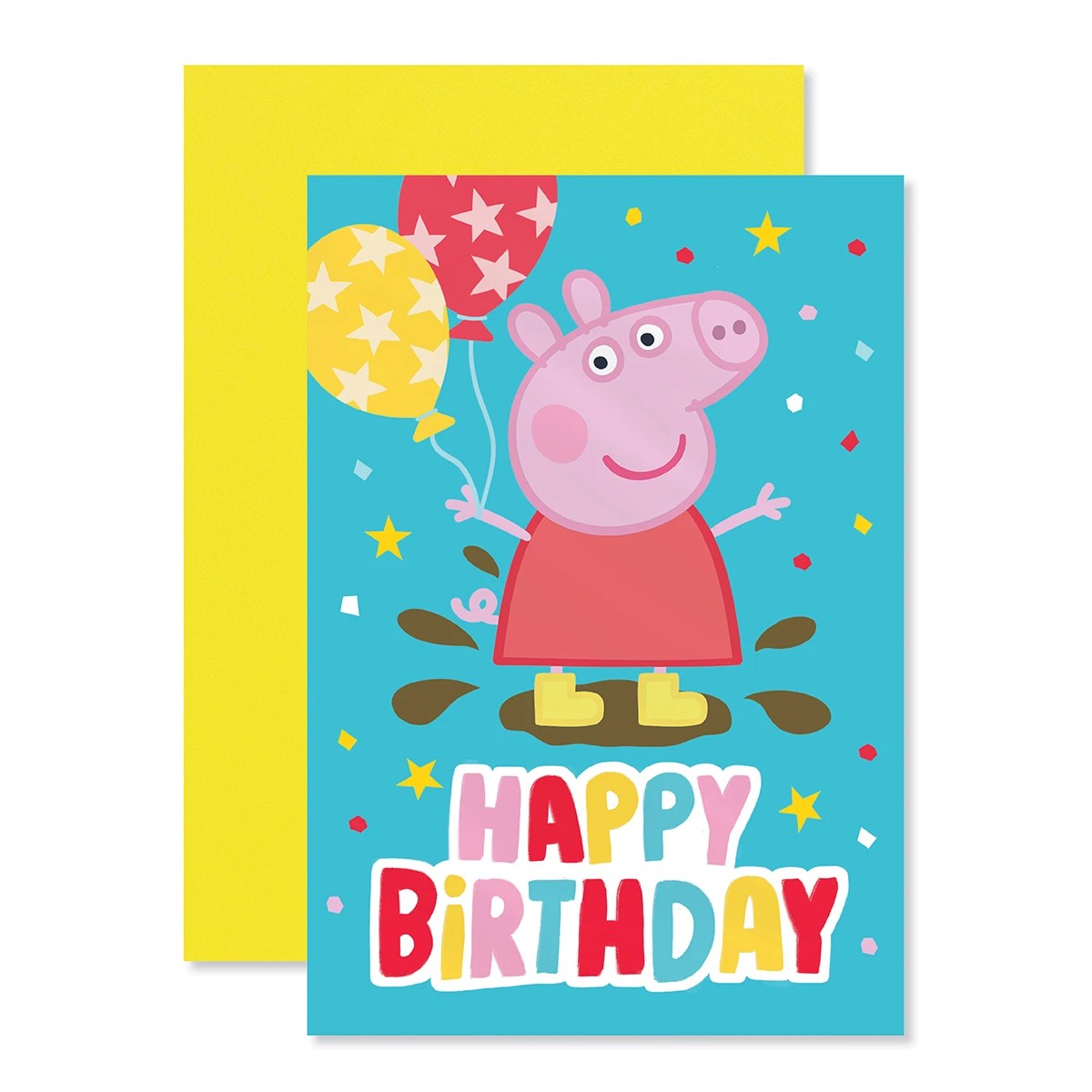 1 Connections from Hallmark Birthday Card - Peppa Pig, 1 of 3