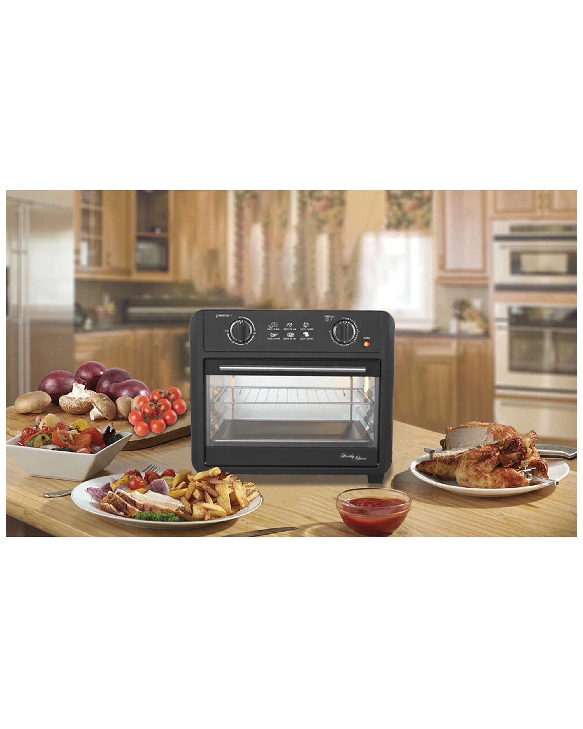 7 Healthy Choice Electric Convection Airfryer 23l 1700w Air Fryer Oven/bake - Black, 7 of 7