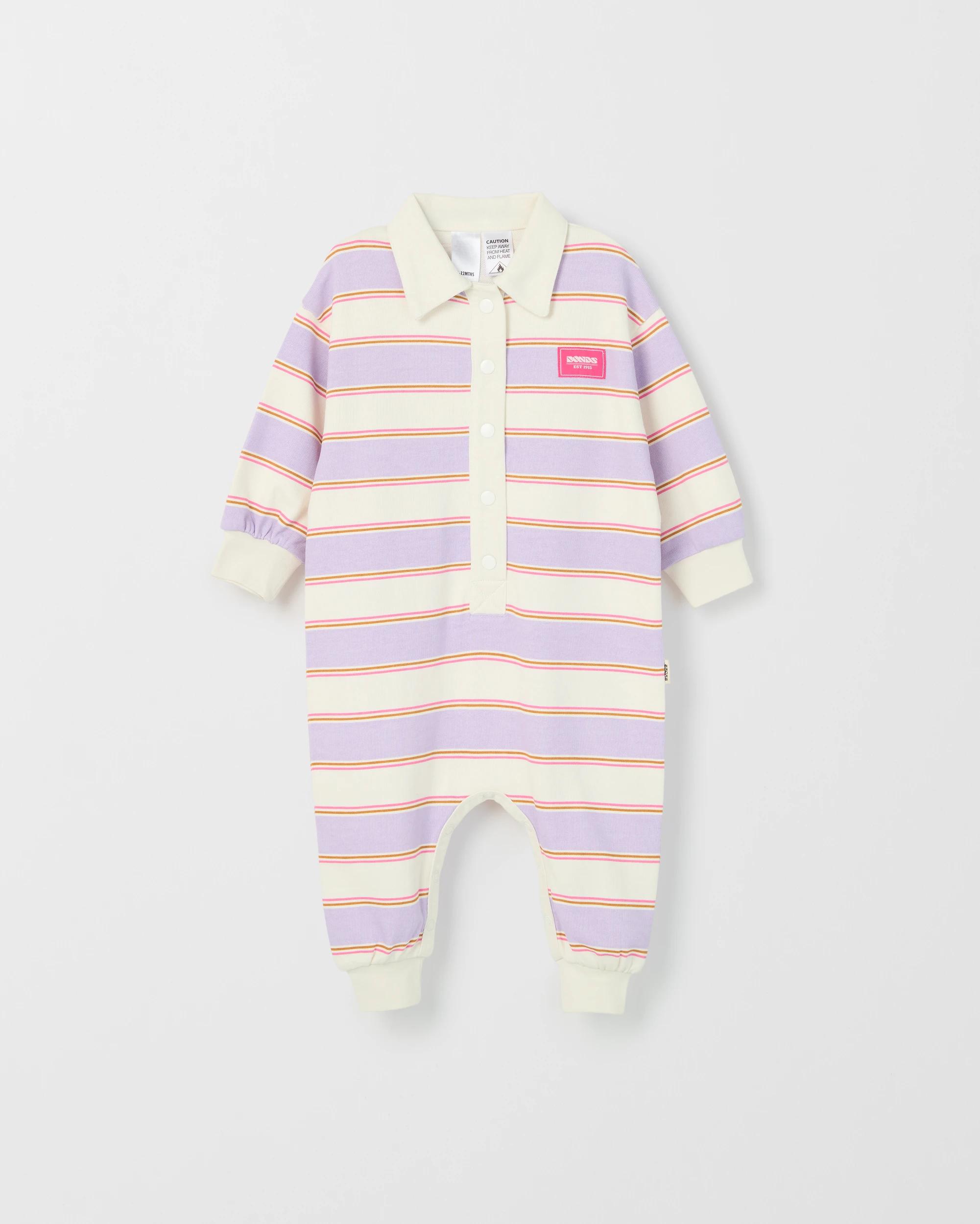 1 Bonds Baby Rubgy Onesie RETRO VIOLET, 1 of 1