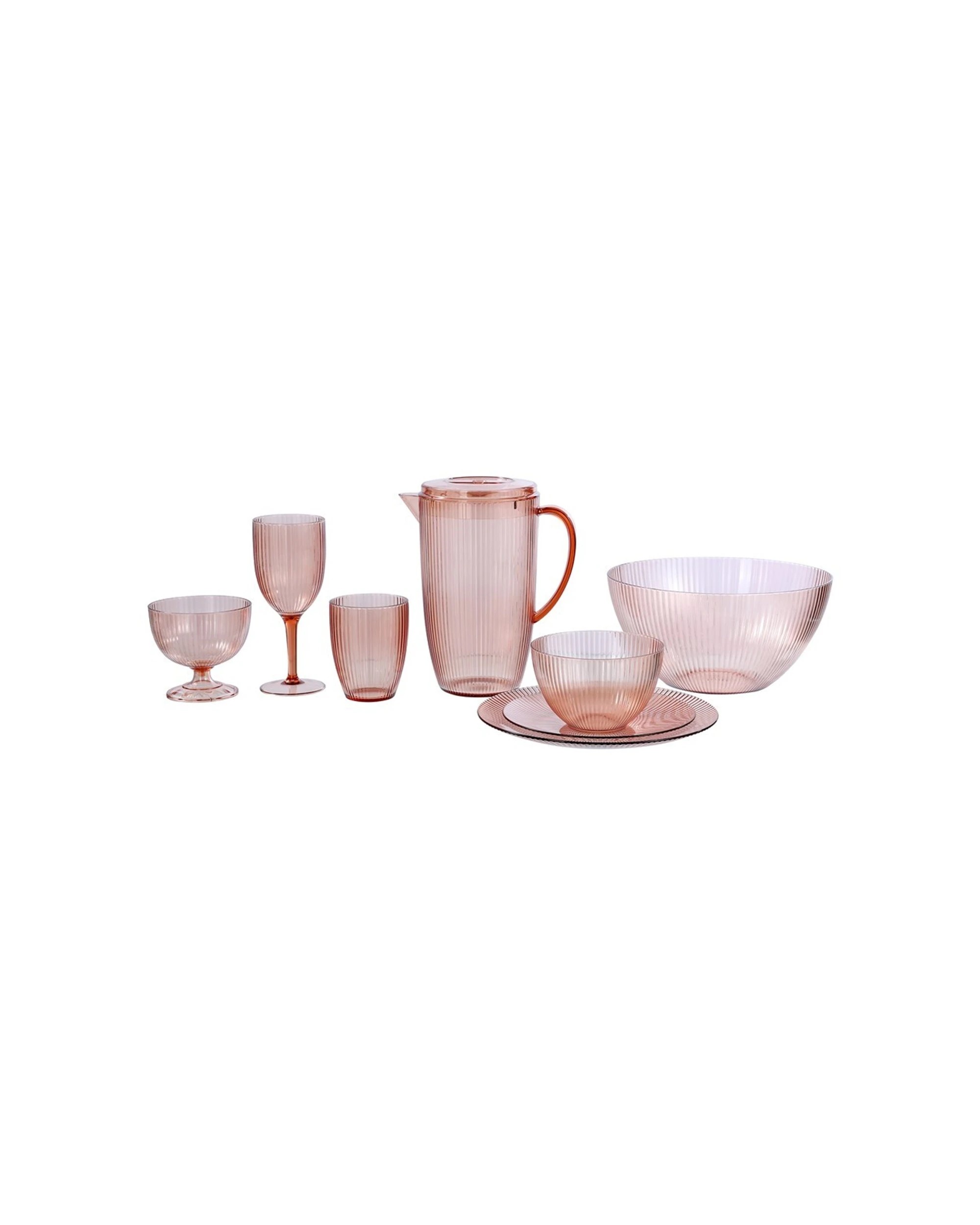 8 Lemon & Lime Palm Deco 2.5l Pitcher/jug Outdoor Water Juice Container Assorted
 - Multi, 8 of 8