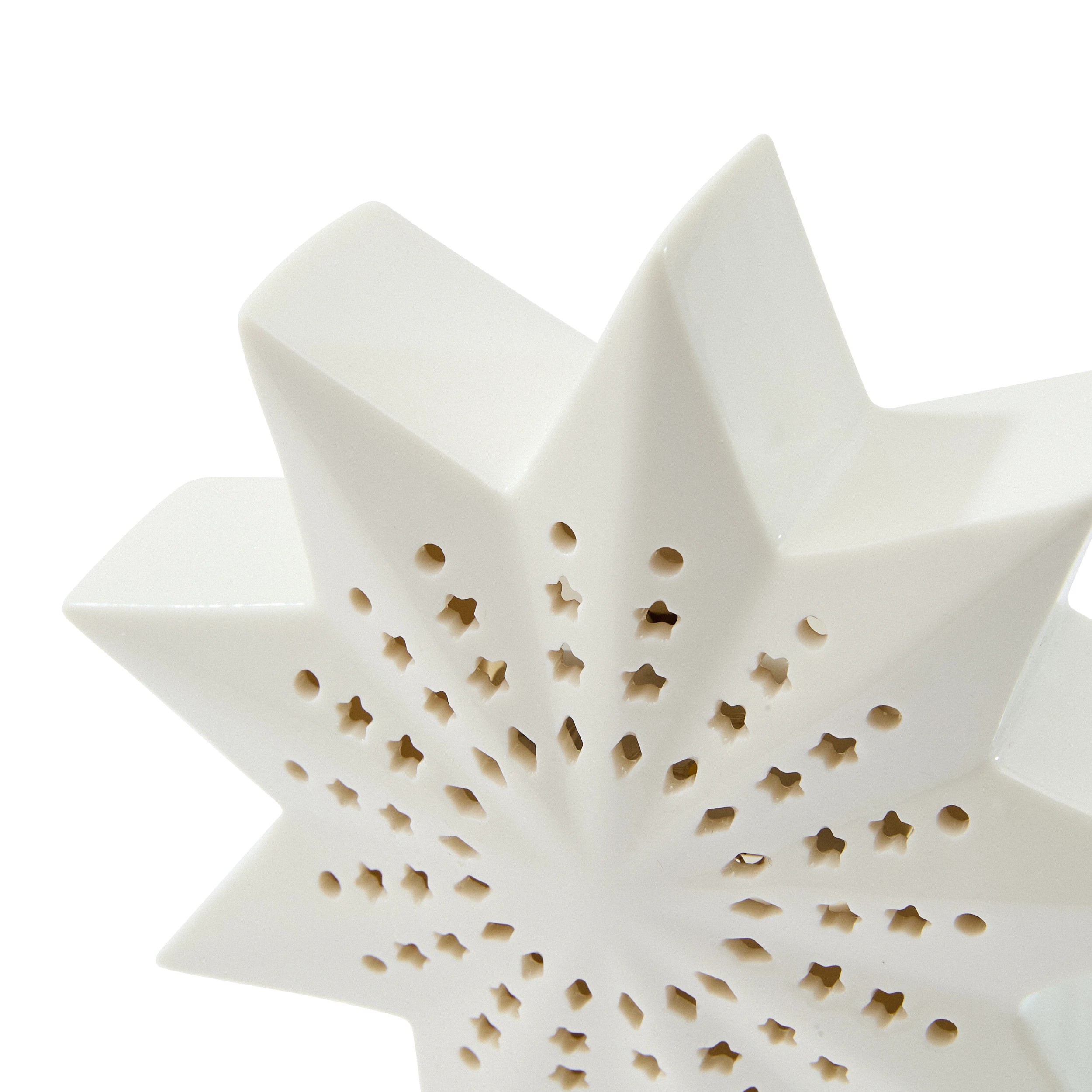 9 Battery Operated LED Light Up Star Decoration - Assorted, 9 of 9