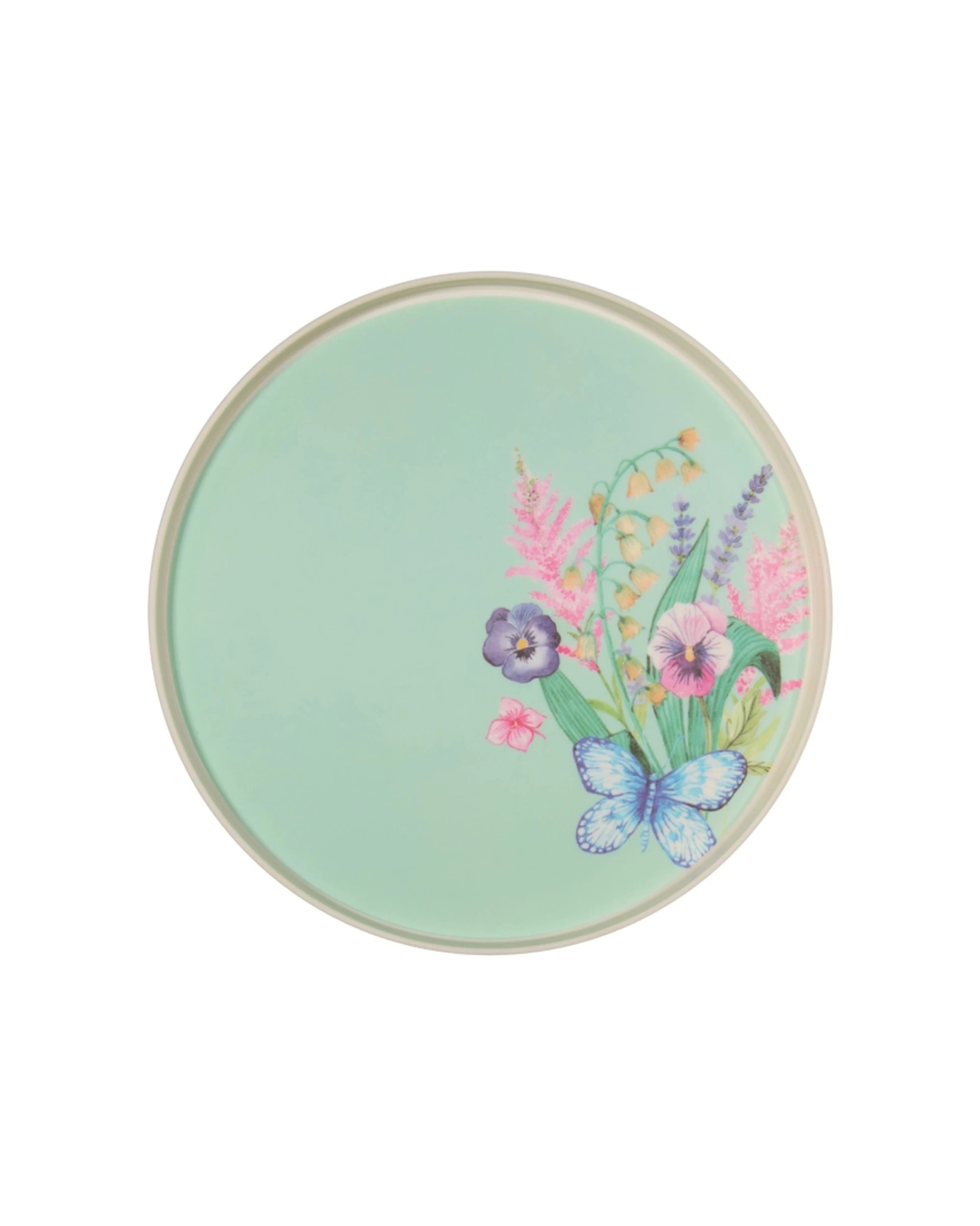 5 Maxwell Williams Botanica Melamine Plates Set Of 4 20x2cm Outdoor Dining - Multi, 5 of 5
