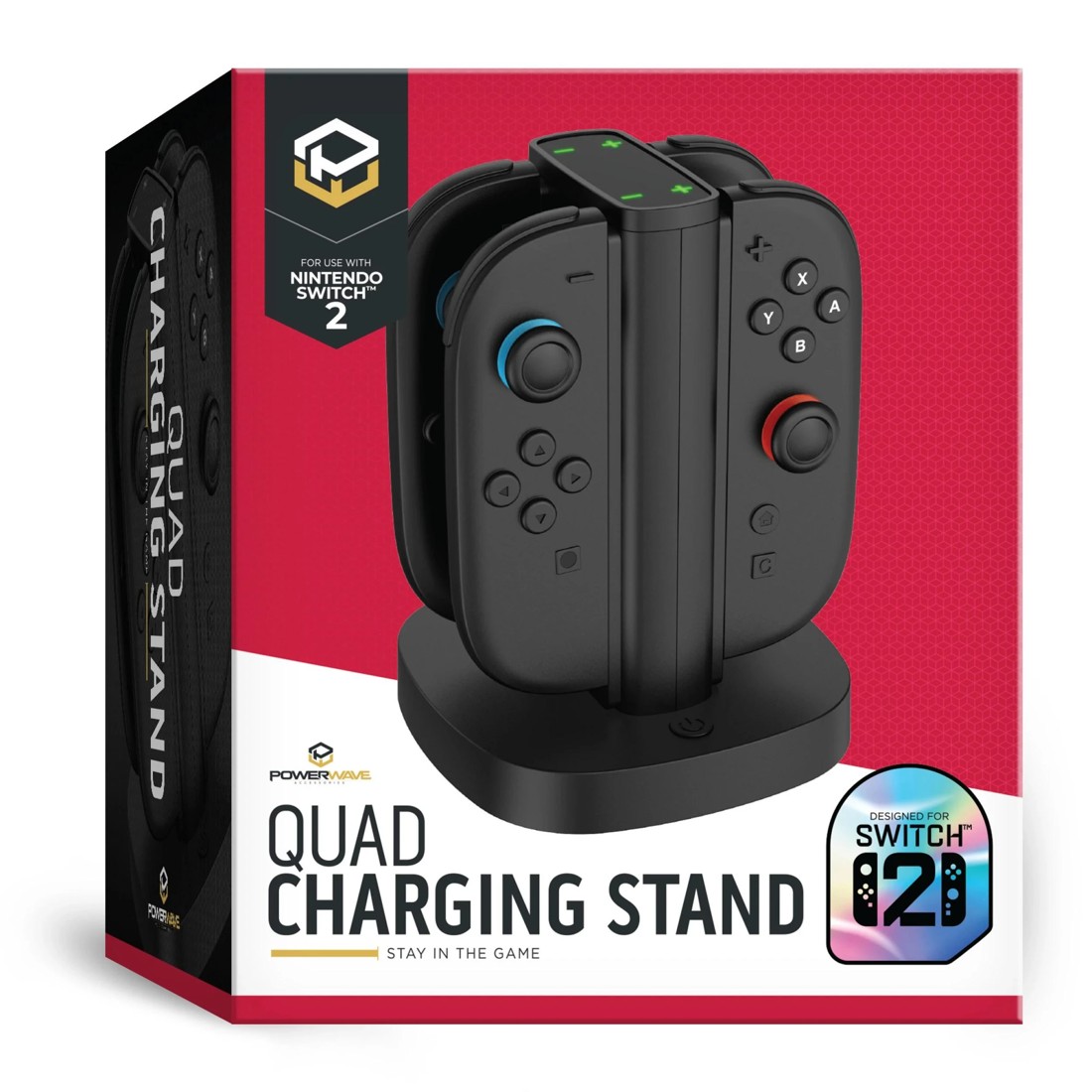 1 Powerwave Quad Charging Stand - Nintendo Switch 2 - Multi, 1 of 5