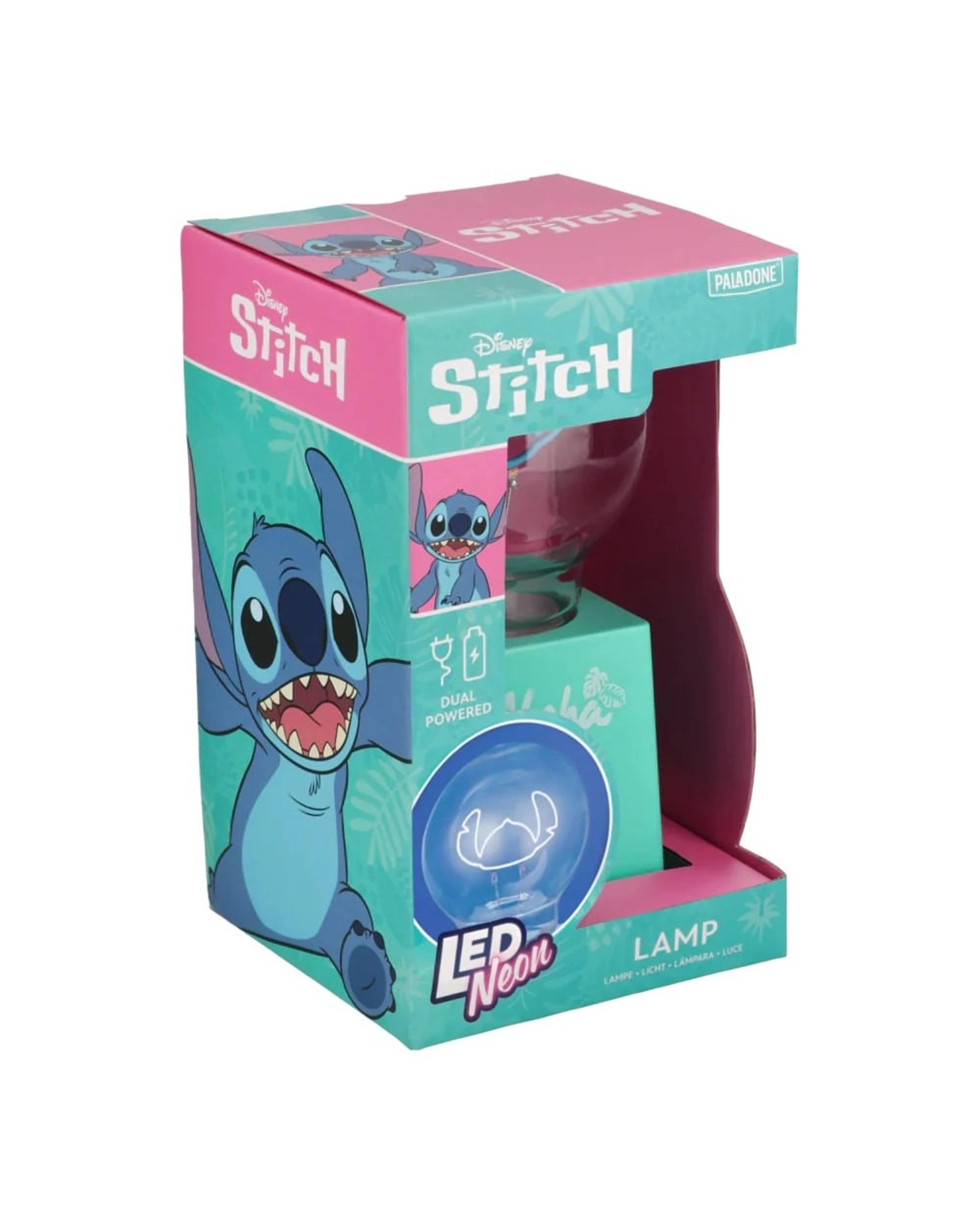 2 Paladone Disney Lilo and Stitch LED NEON USB LAMP, 2 of 7
