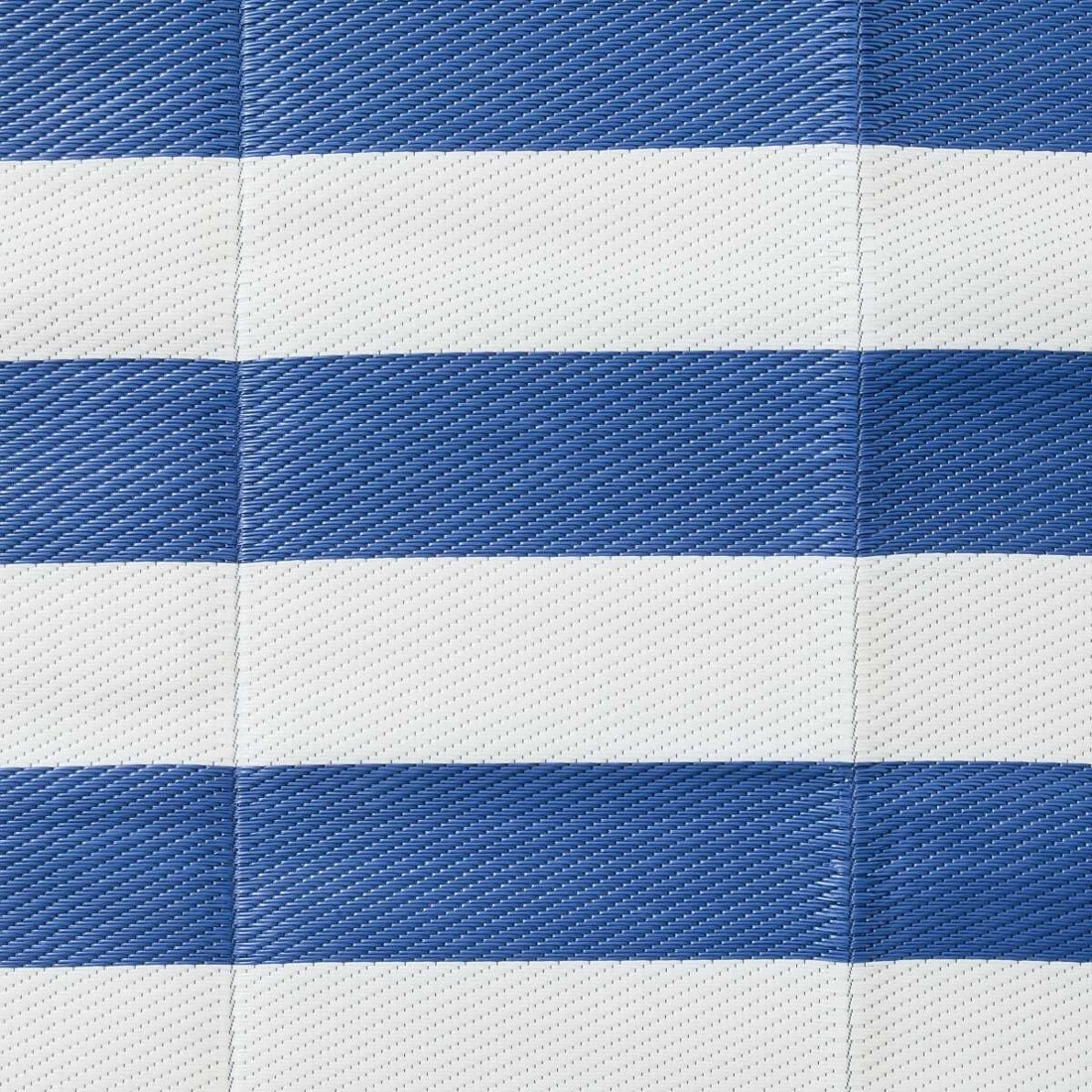 5 Woven Floor Mat - Blue Stripe, 5 of 9