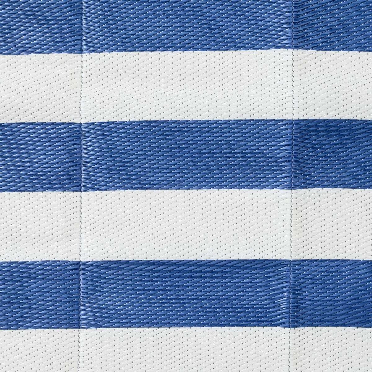 5 Woven Floor Mat - Blue Stripe, 5 of 9