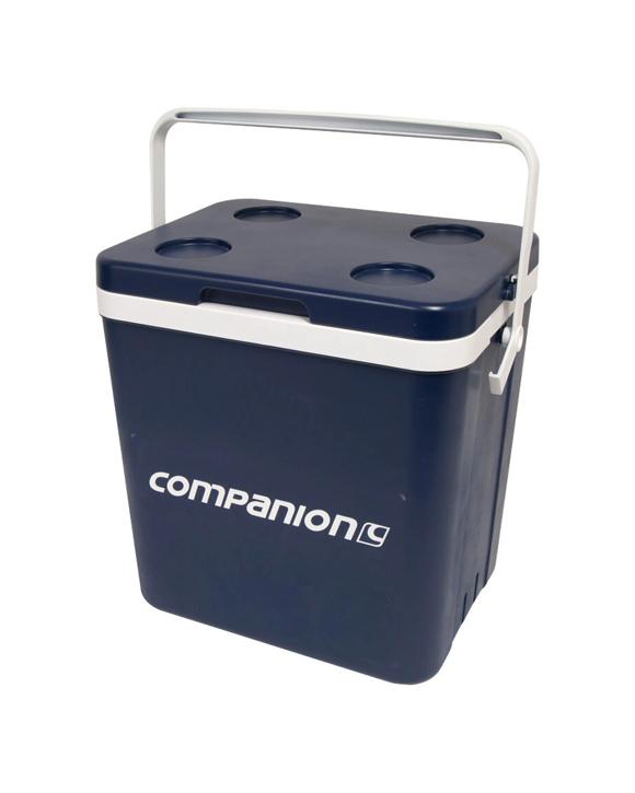 Companion 26L Hard Shell Camping Cooler 37x39cm - Blue