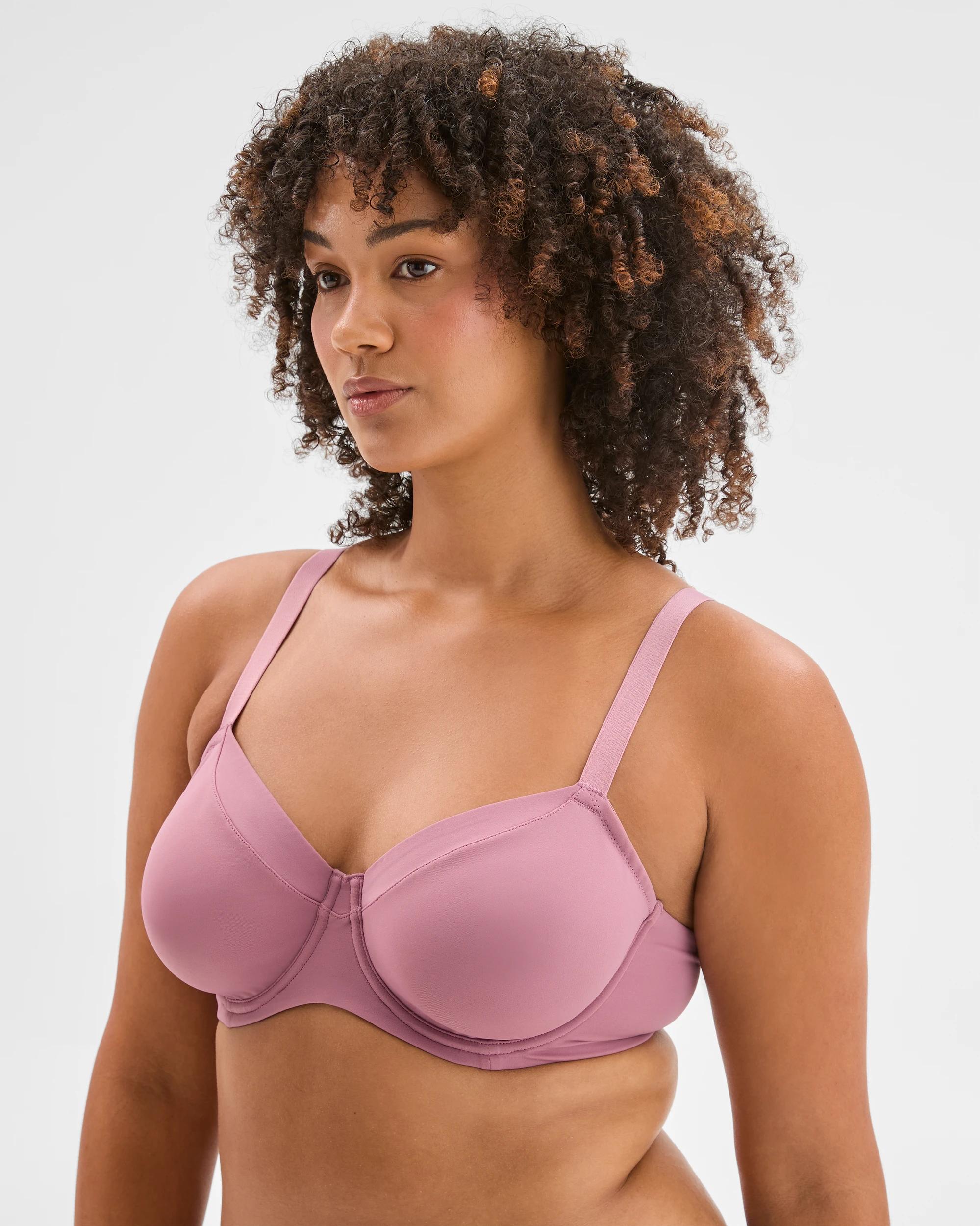1 Target Minimiser Bra DUSTY ORCHID, 1 of 3