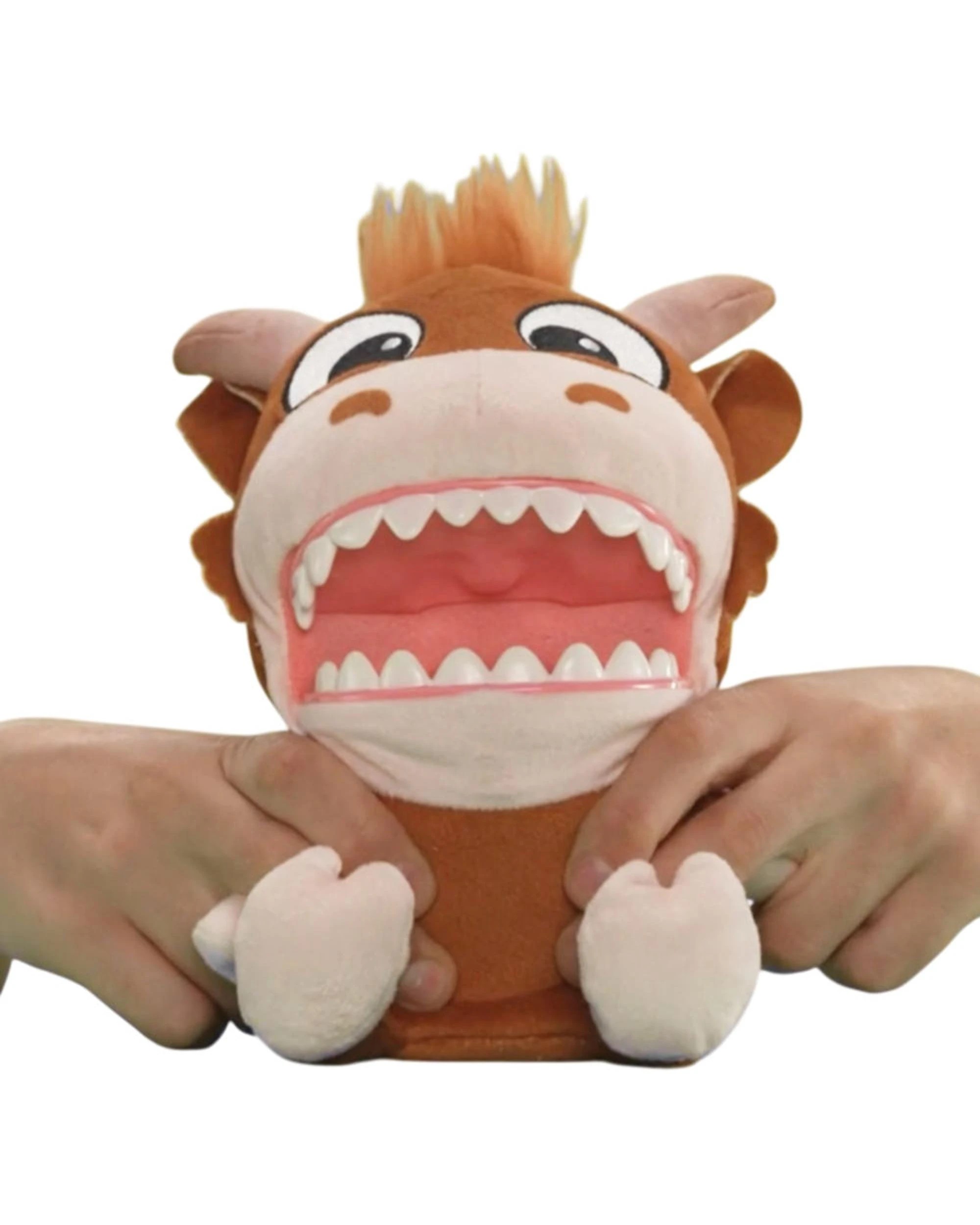 3 Chatter Chompers Highland Cow Interactive Plush, 3 of 4