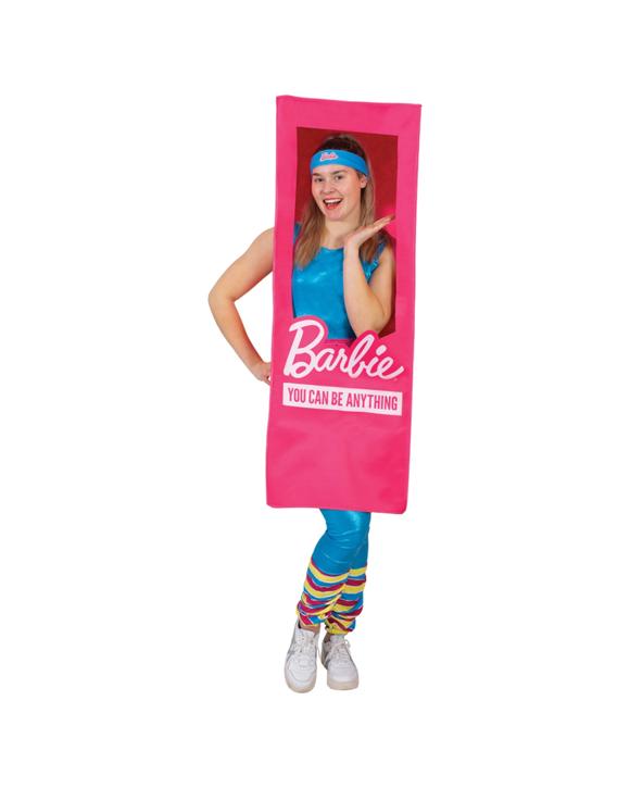 Mattel Barbie Lifesize Doll Box Adult Costume - Pink
