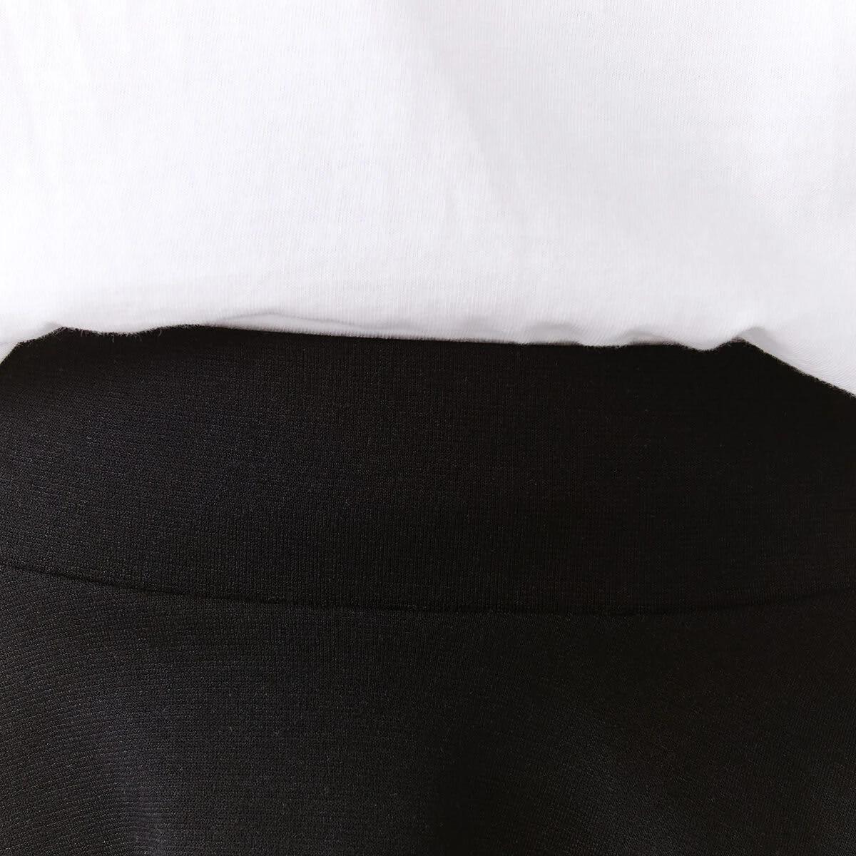3 Plain Skater Skirt BLACK, 3 of 8