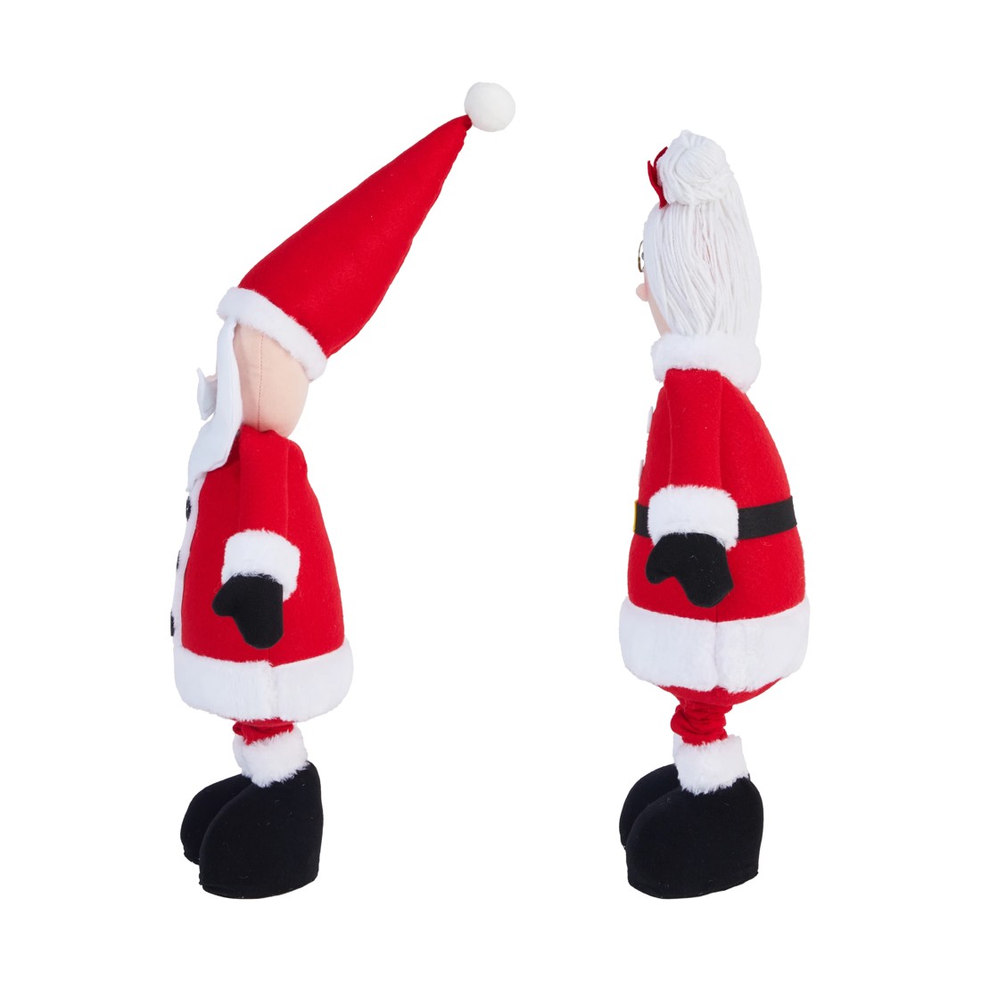 4 Spring Legs Santa or Mrs. Claus - Assorted, 4 of 5